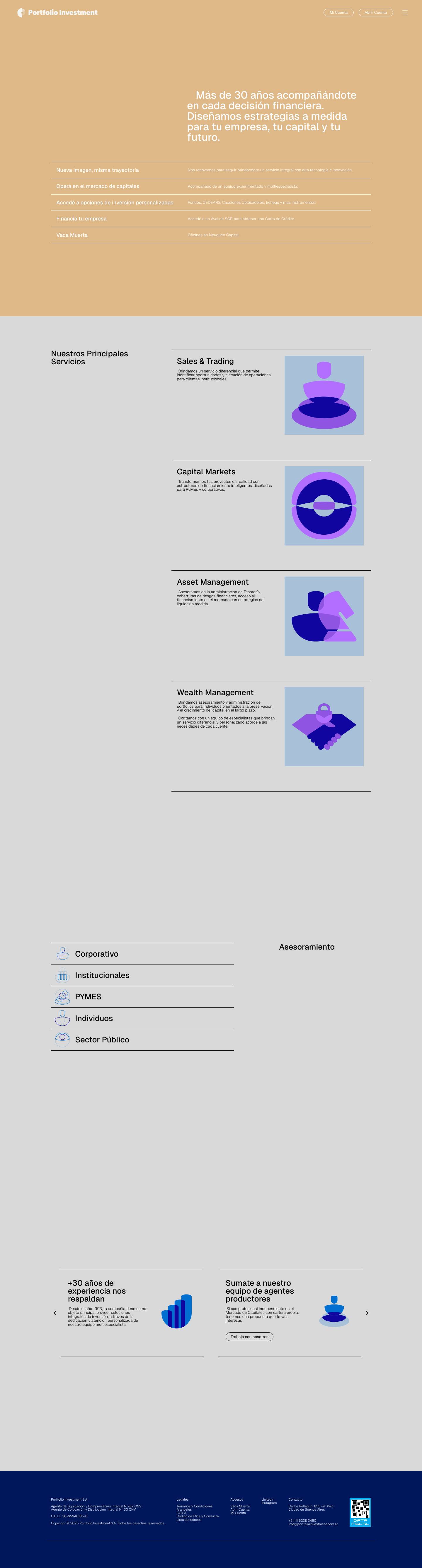 PISA – Portfolio Investment - Full Screenshot