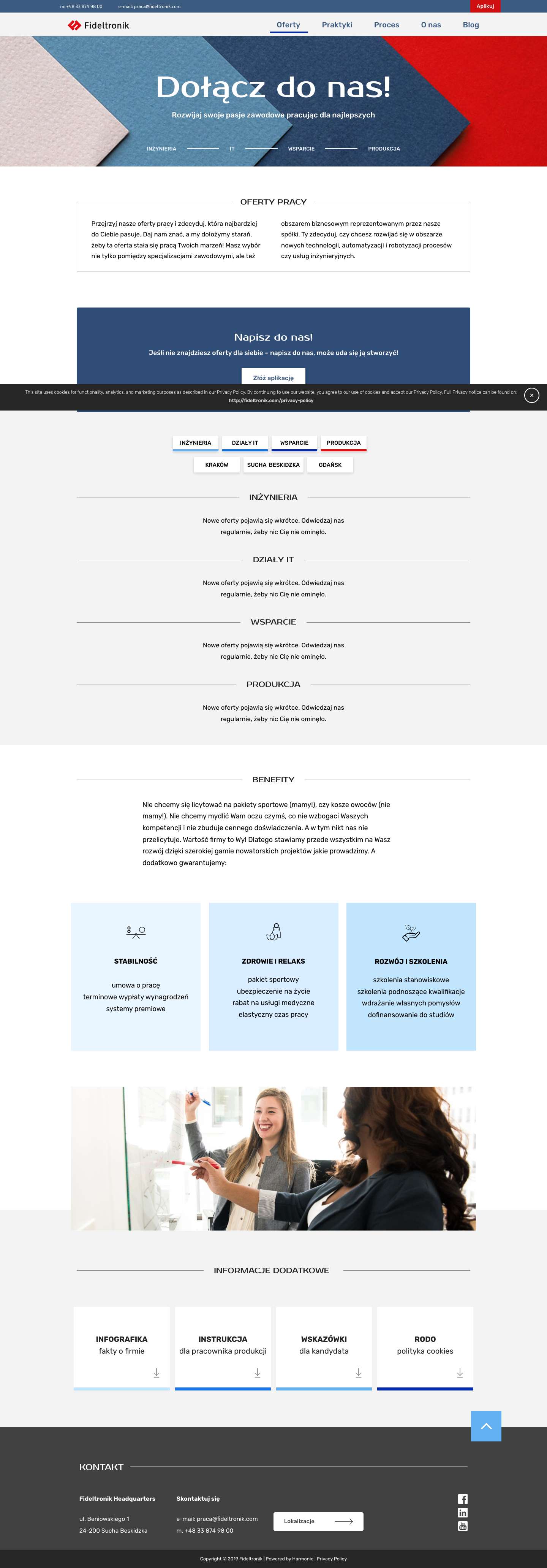 Fideltronik – Fideltronik – build your career with us - Full Screenshot