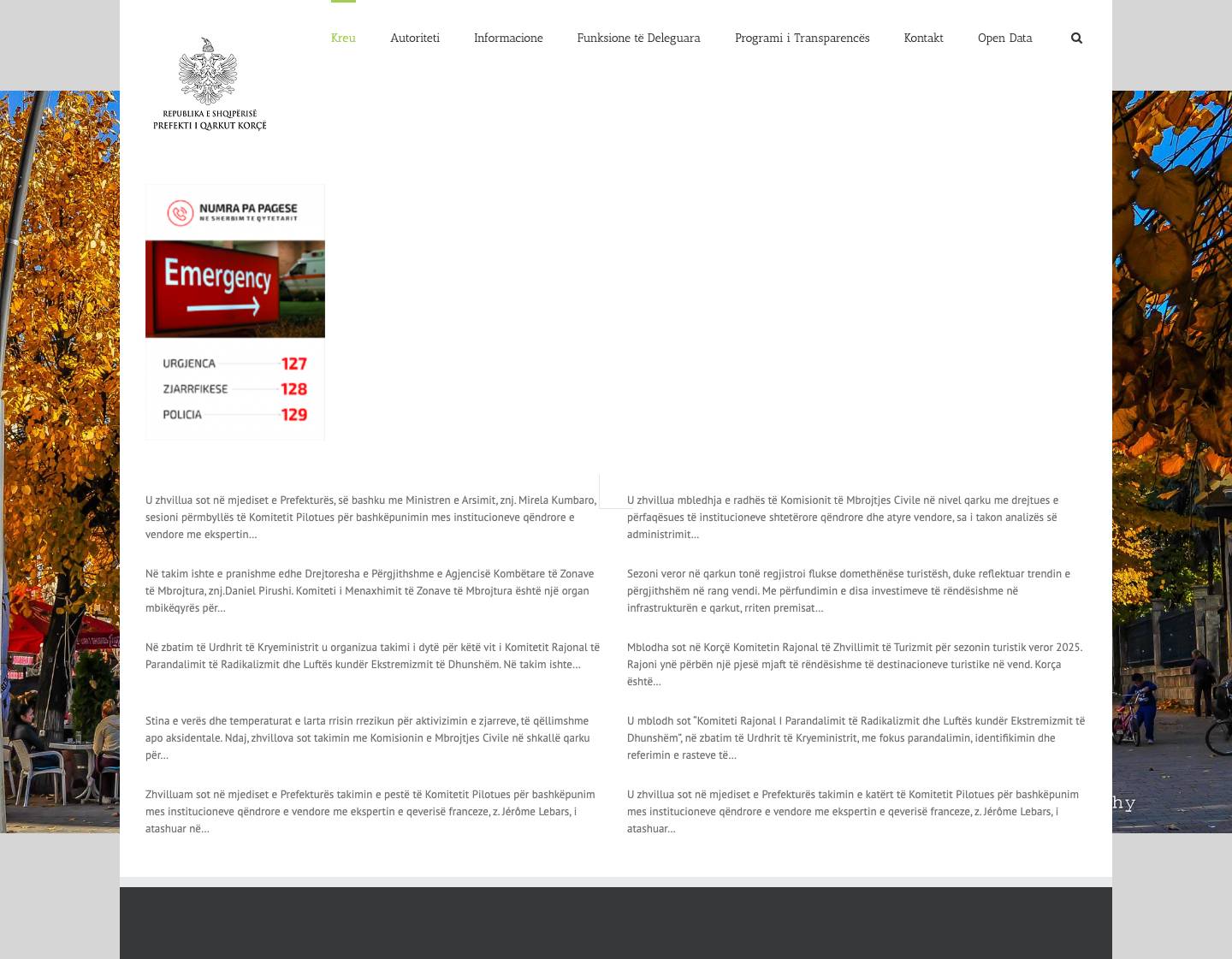 Prefektura Korçë - Full Screenshot