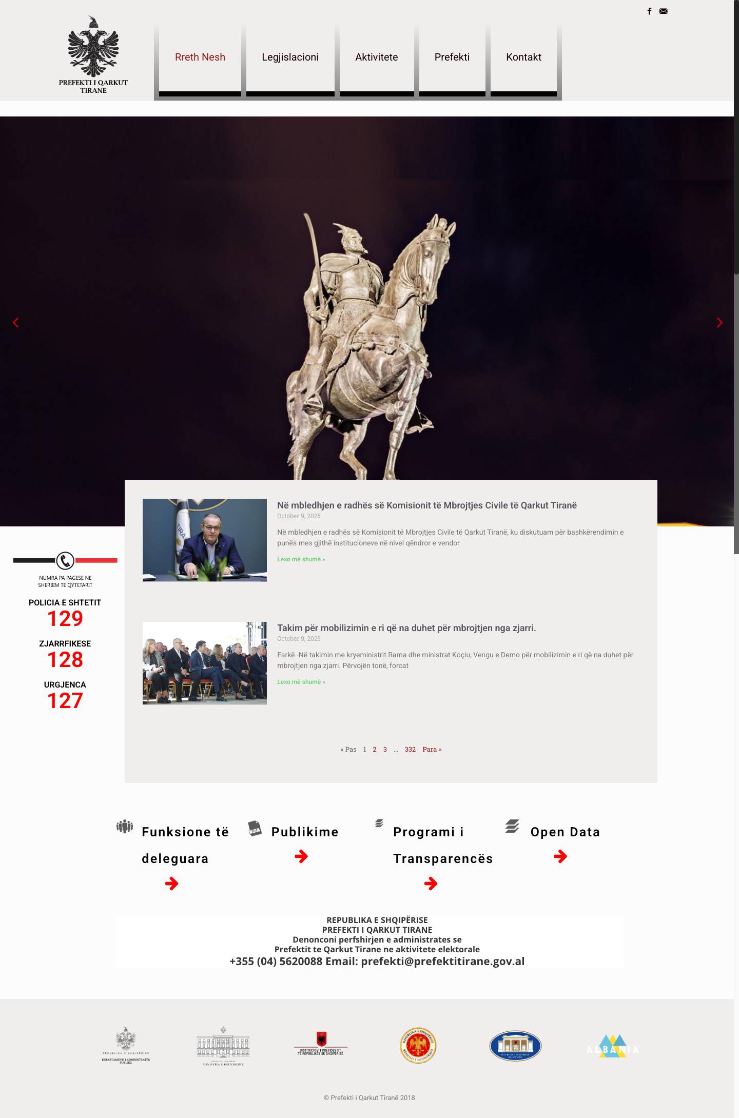 Home - Prefekti - Full Screenshot