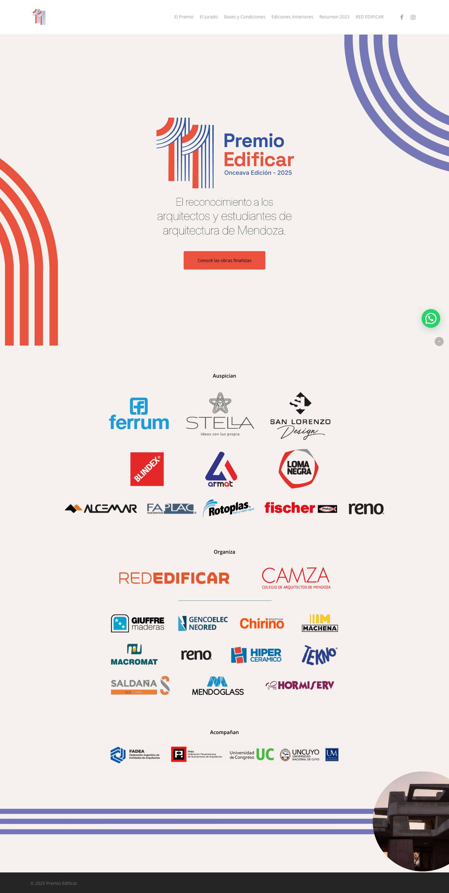 Premio EdificarWhatsApp - Full Screenshot