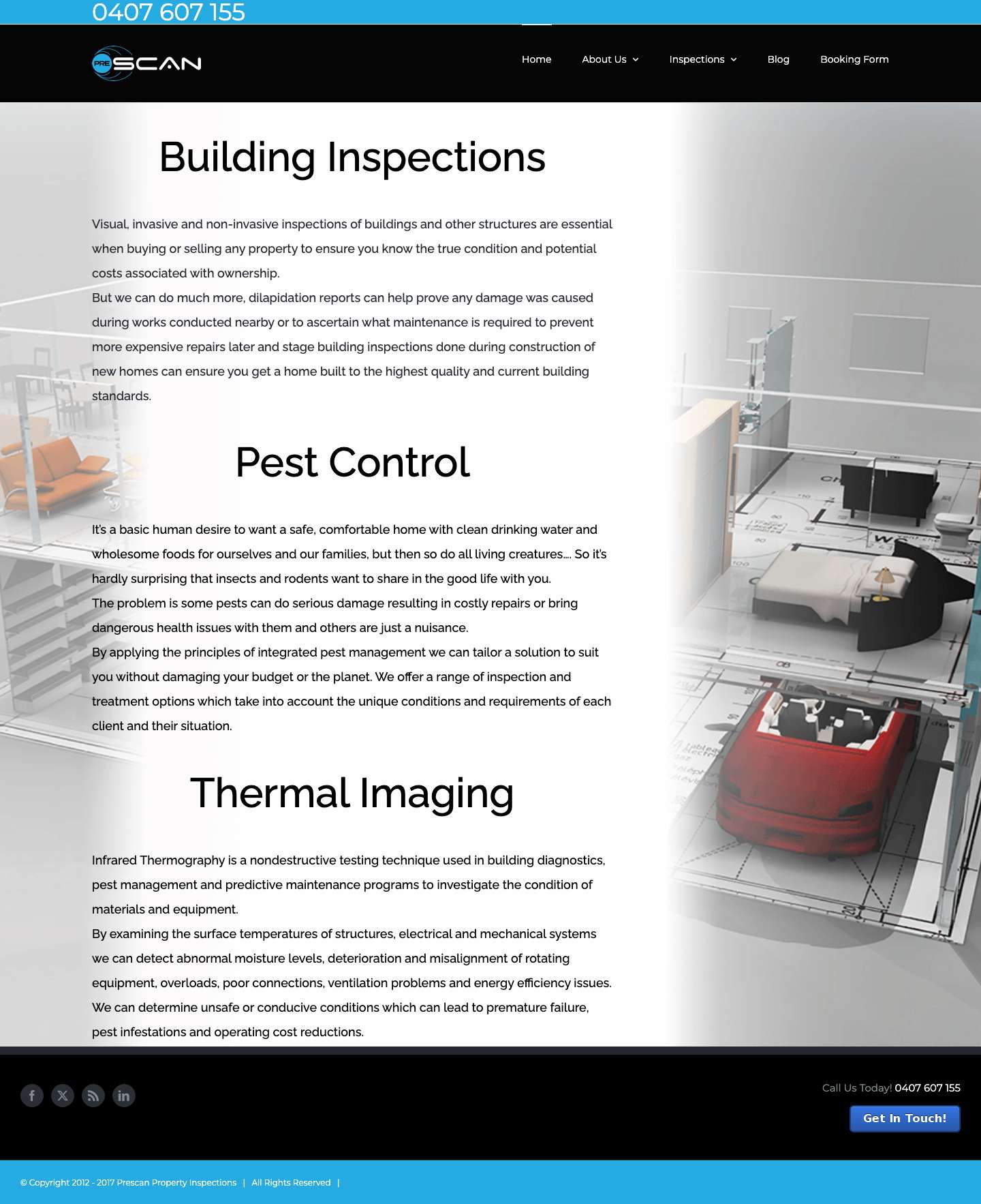 Building Inspections Adelaide | Building Inspectors | Inspection - Full Screenshot