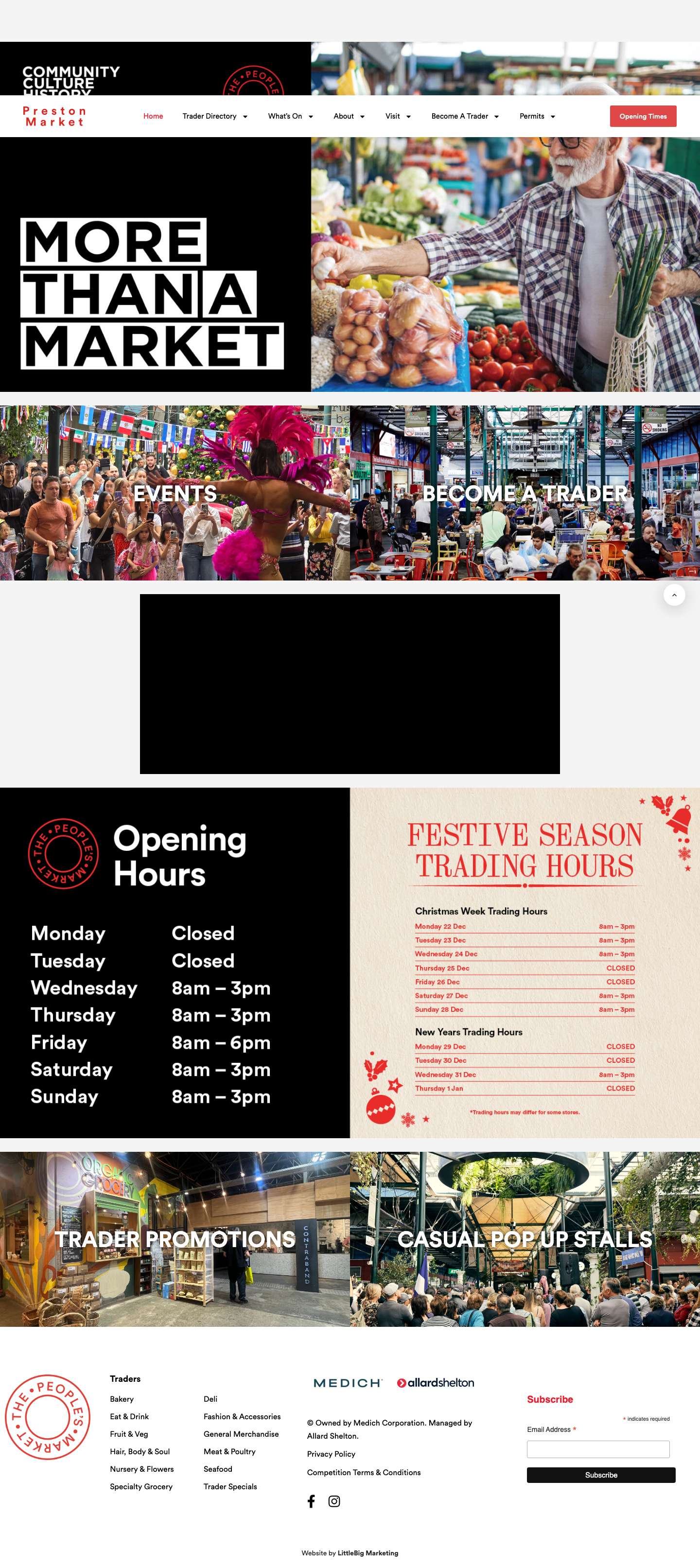 Preston Market – The fresh food and multi-cultural hub of Melbourne's North. Amazing selection of fresh food, artist's market, homewares and everything inbetween! - Full Screenshot