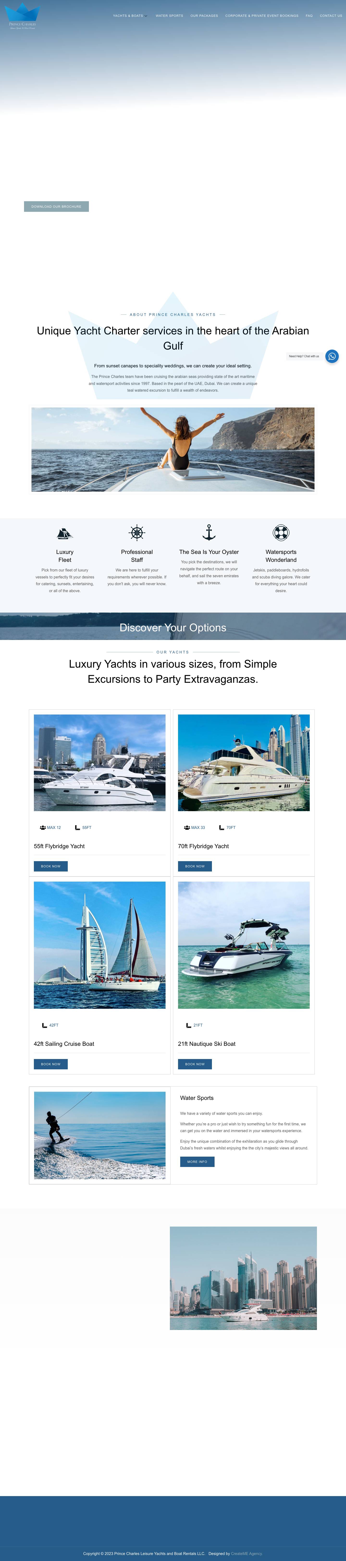 Prince Charles Yacht – Yacht Charter - Full Screenshot