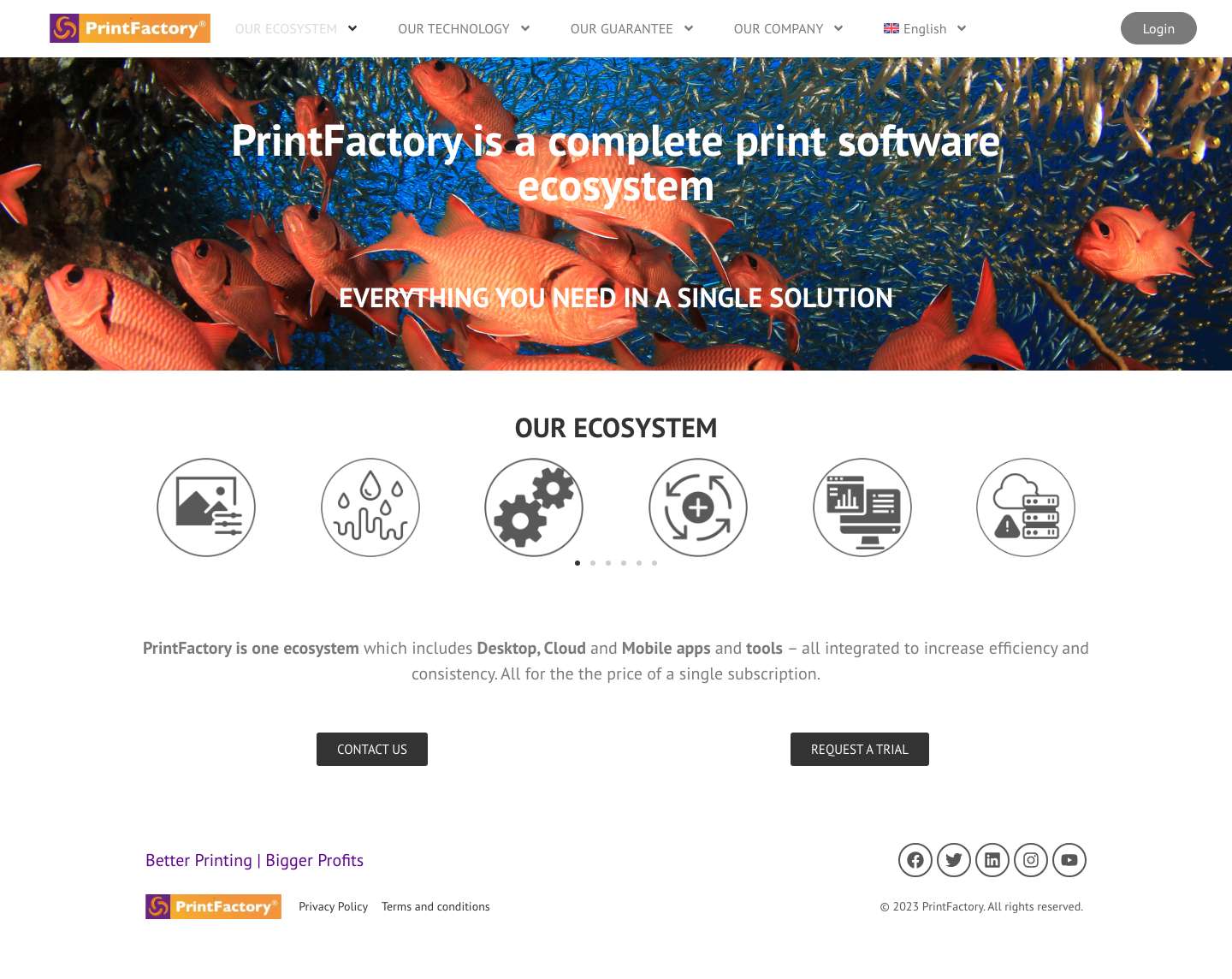 printfactory-china.cn – Complete Print Software Ecosystem - Full Screenshot
