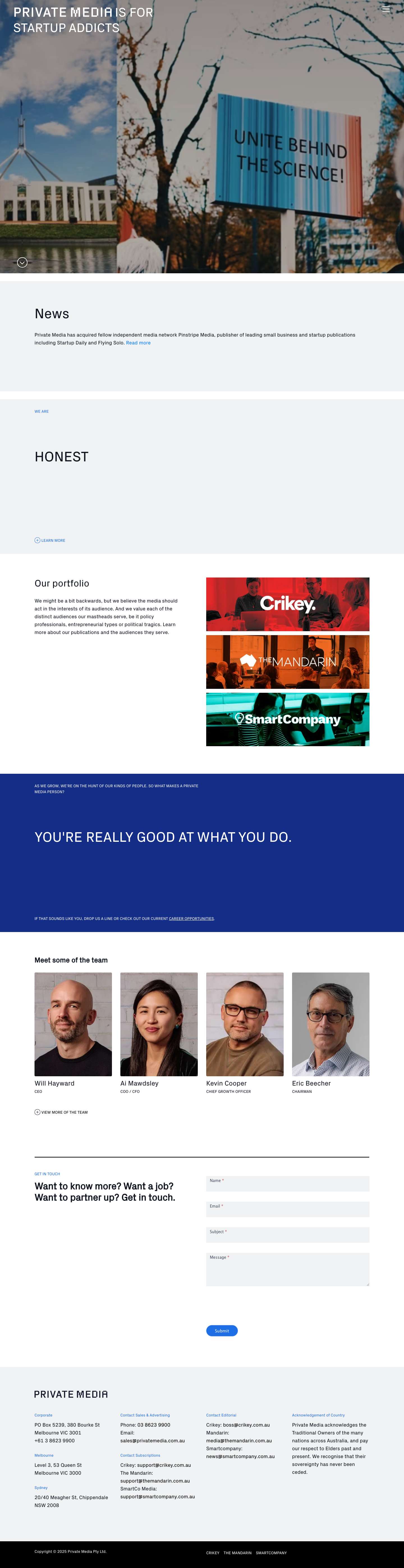 Private Media - Full Screenshot