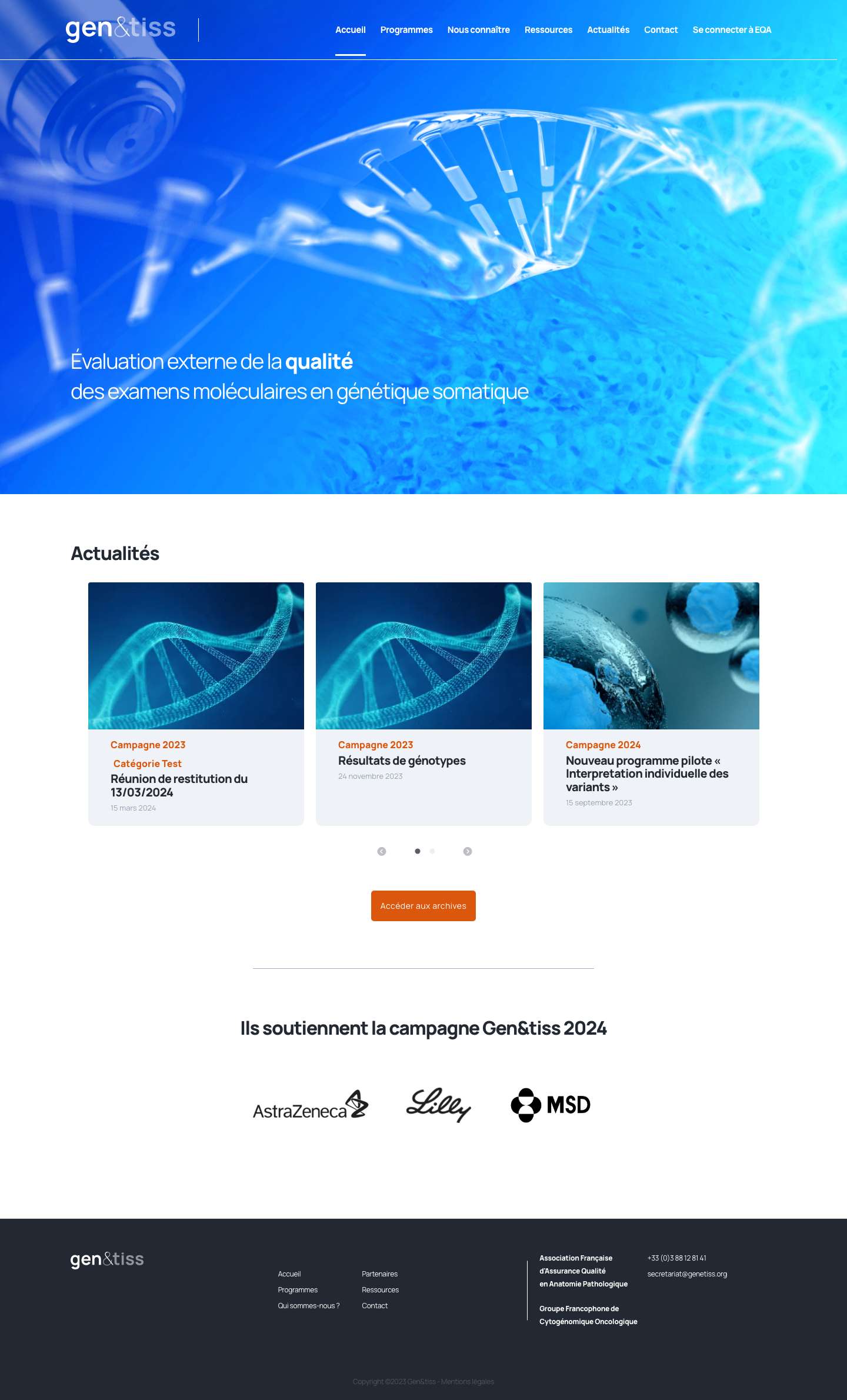 Gen&tiss - Full Screenshot