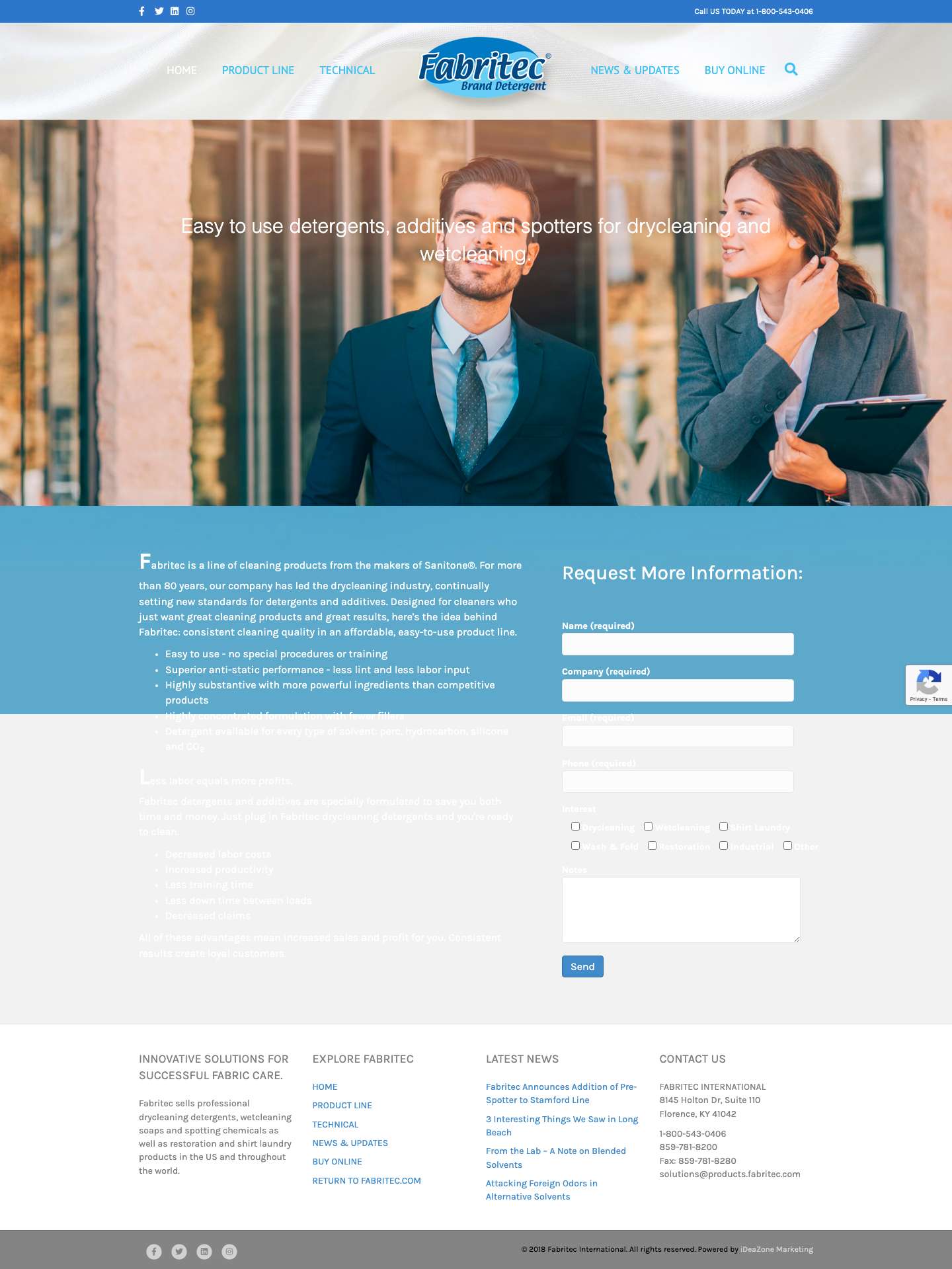 Fabritec - Full Screenshot