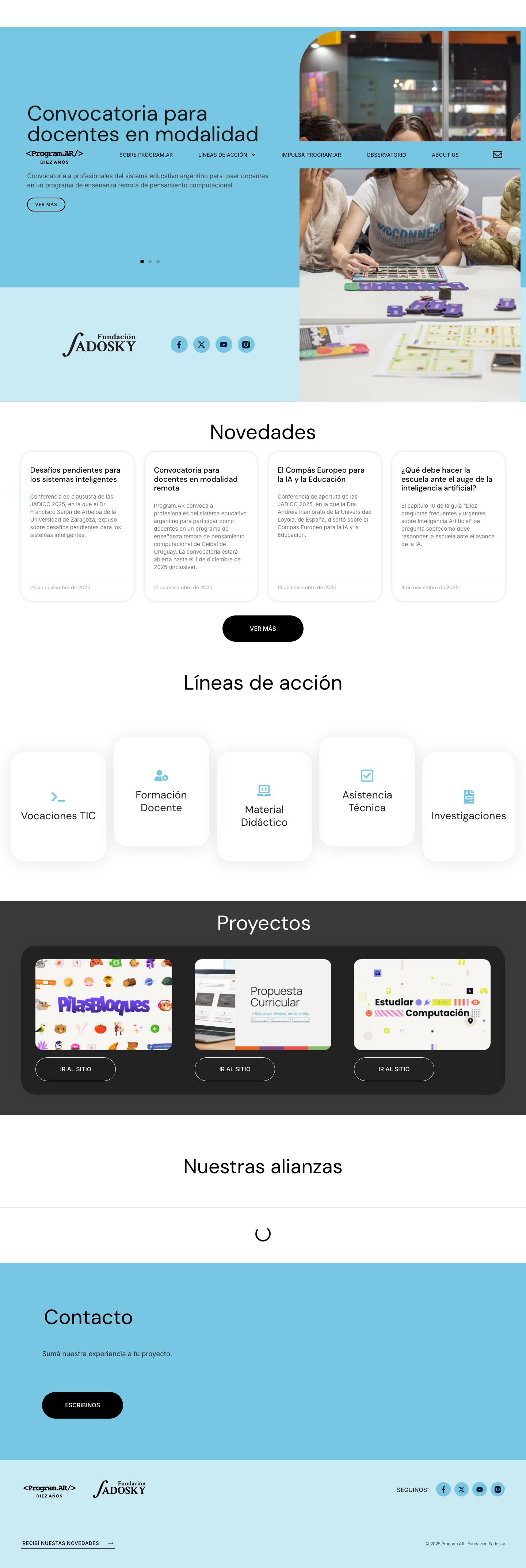 Program.ar - Full Screenshot