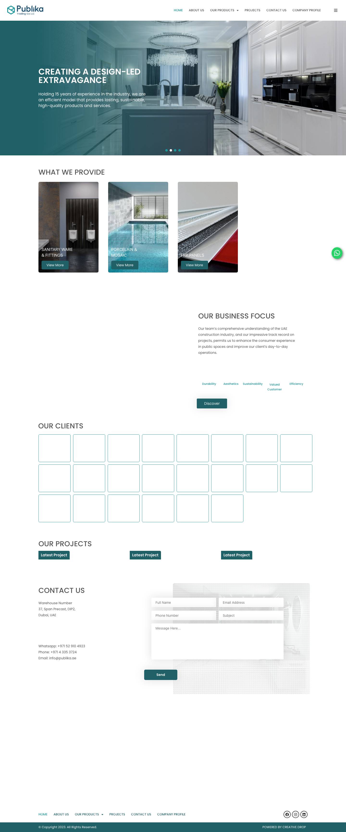 Home - Publika - Full Screenshot