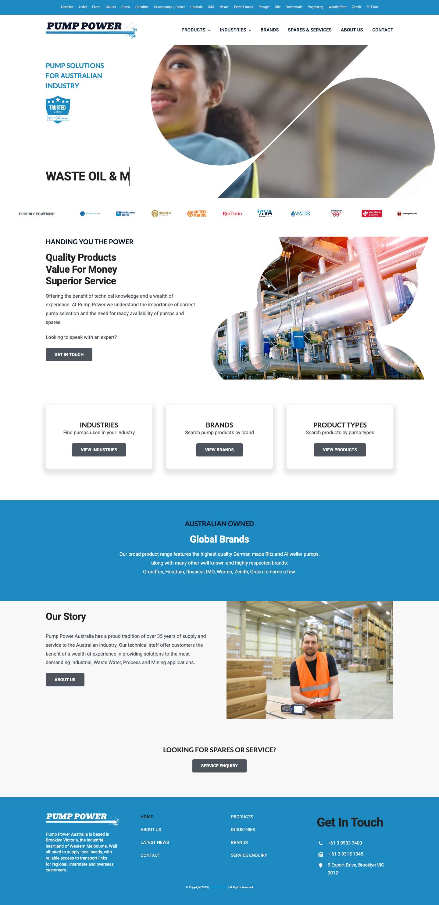 Pump Power Home - Pump Power - Full Screenshot