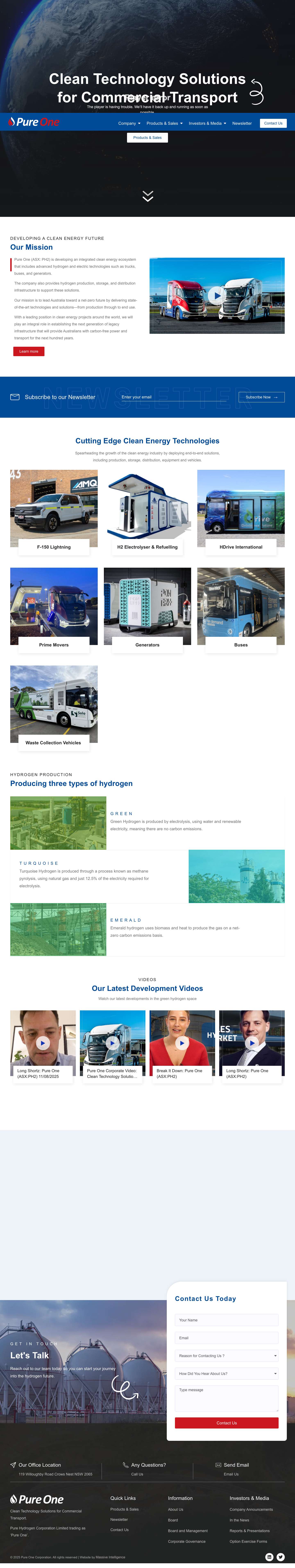 Home - Pure One - Full Screenshot