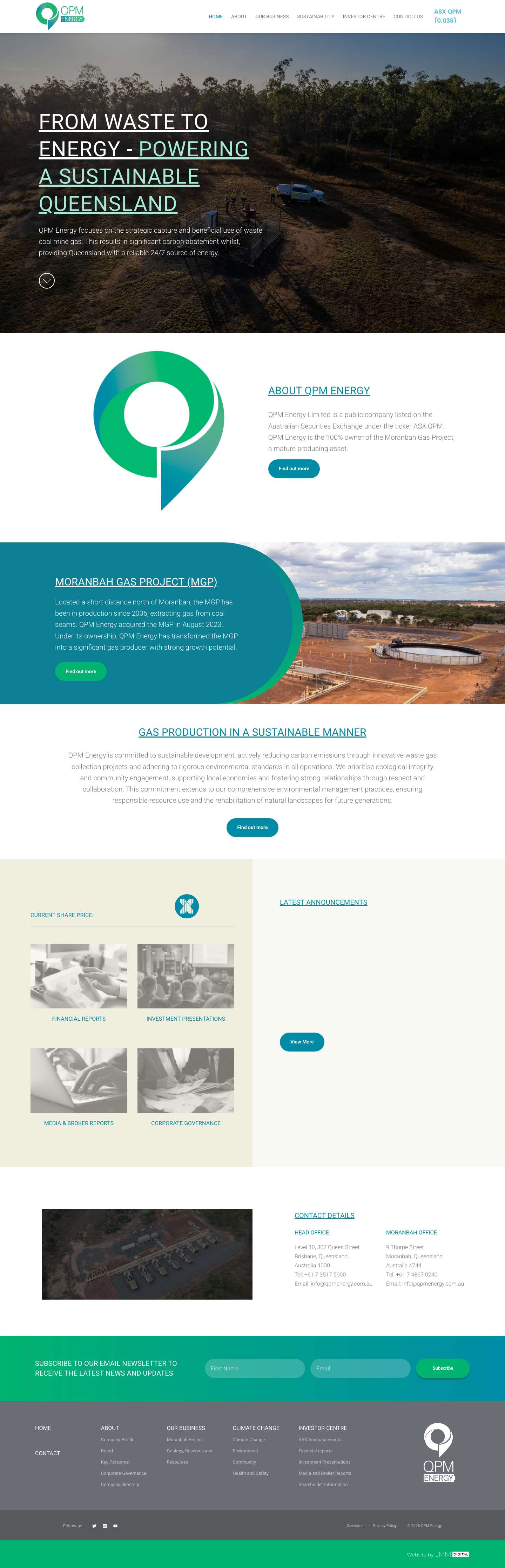 Home - QPM - Full Screenshot