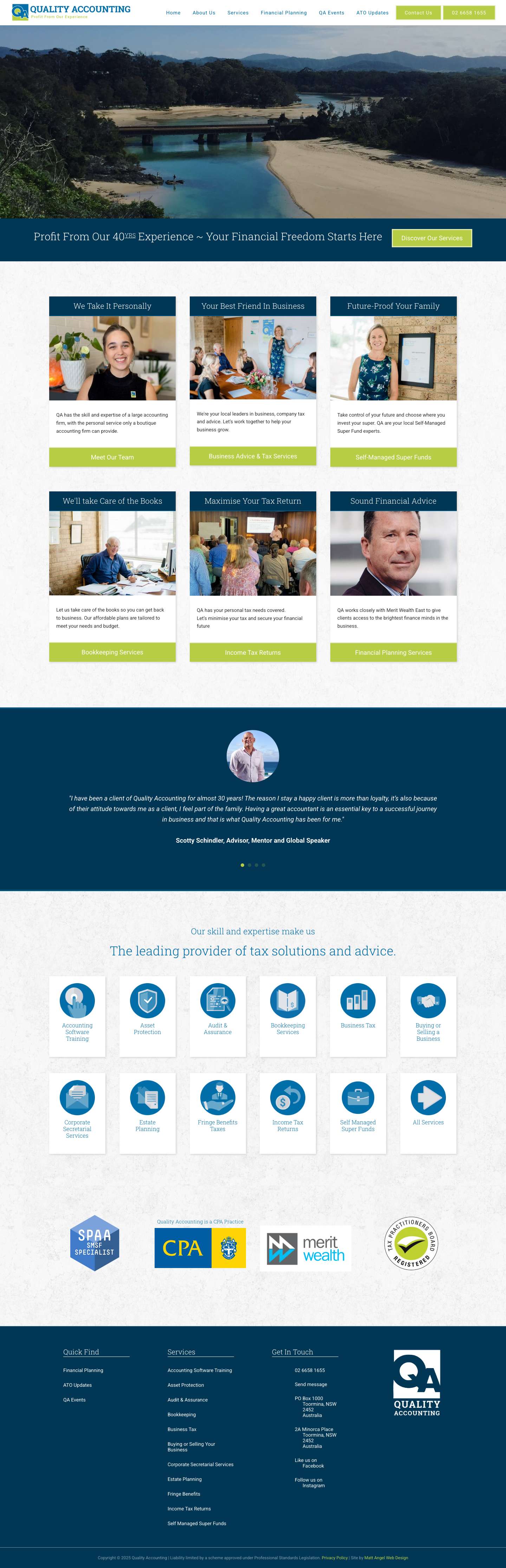 Quality Accounting - Full Screenshot