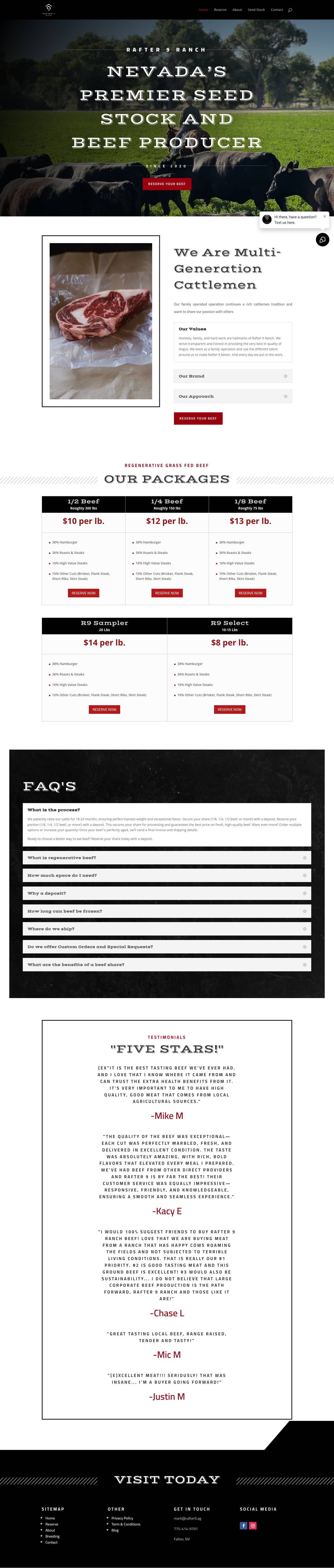 Welcome to Rafter 9 Ranch - Rafter 9 Ranch - Full Screenshot