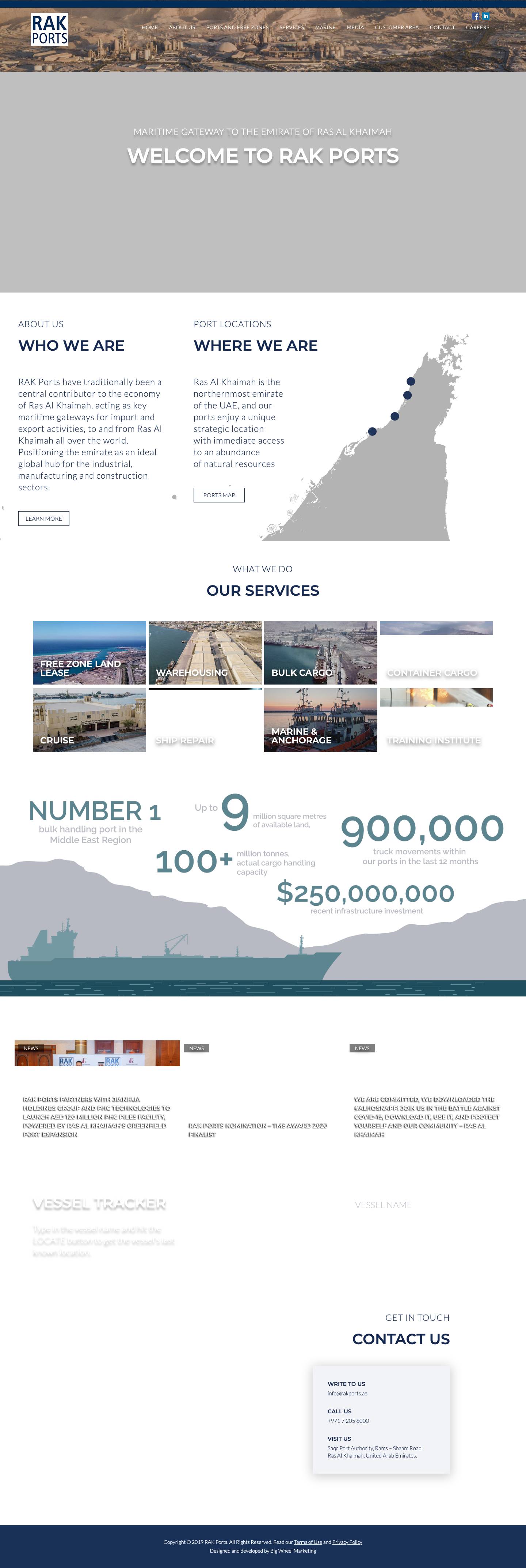 RAK Ports - Full Screenshot