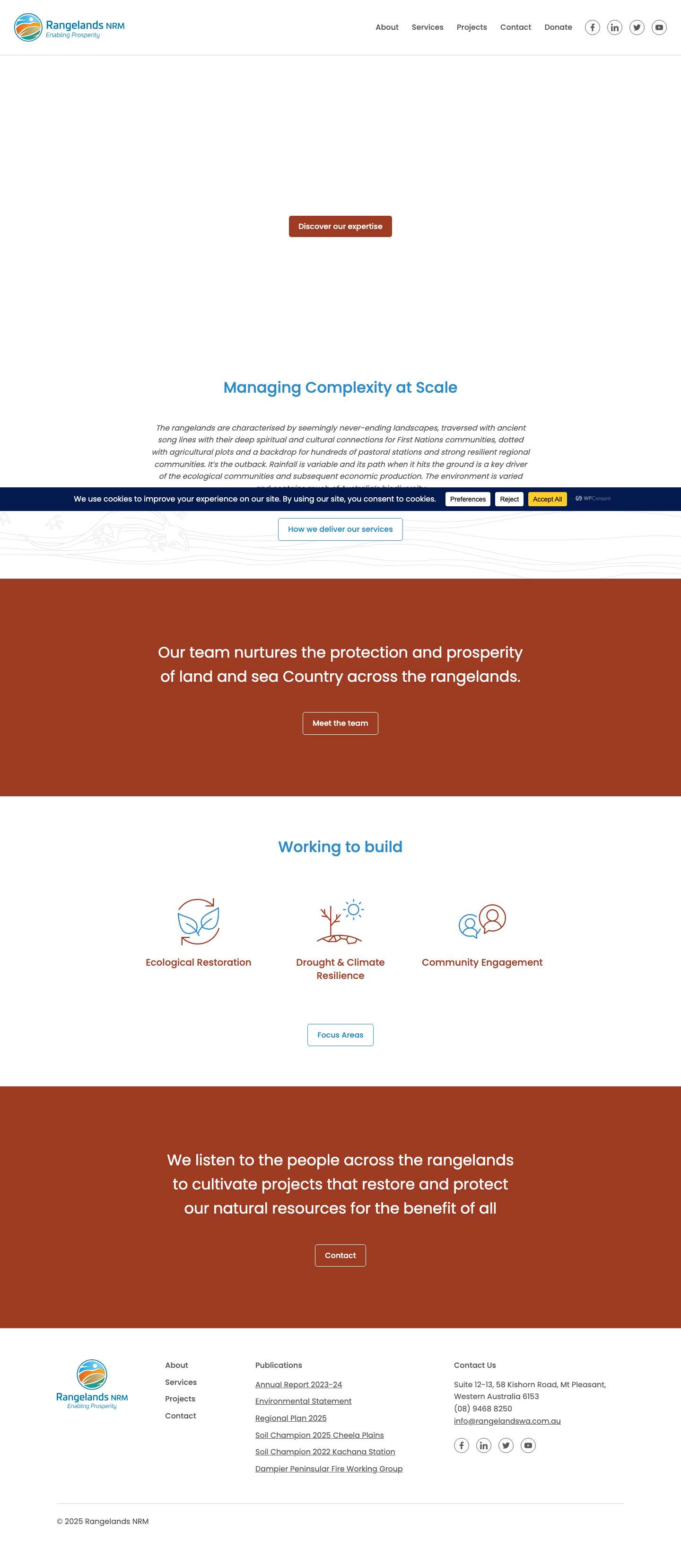 Home - Rangelands NRM - Full Screenshot