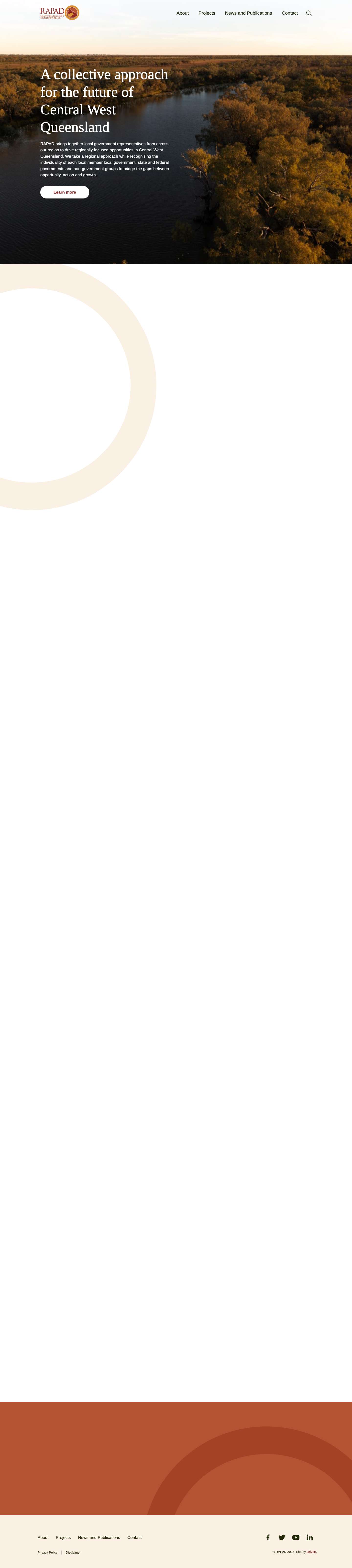 Homepage - RAPAD - Full Screenshot