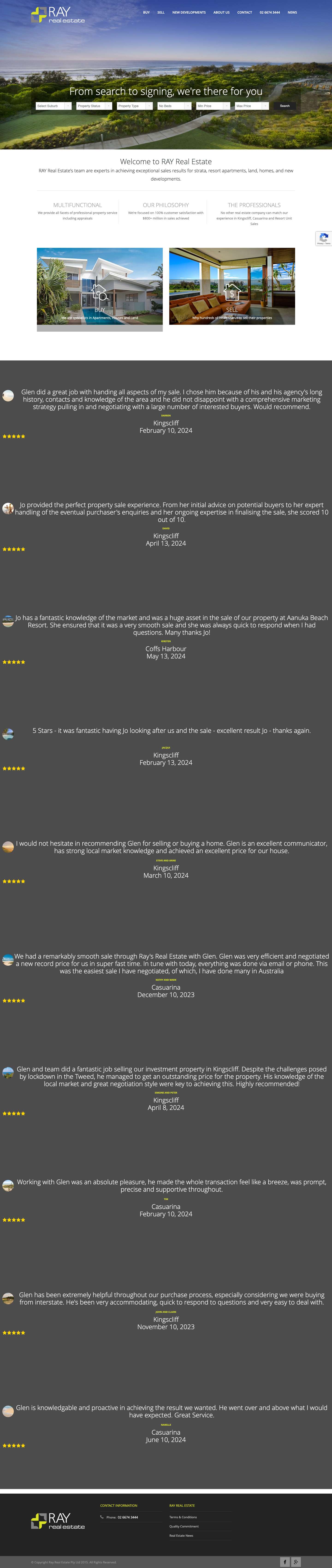 Real Estate Agents Casuarina | Property For Sale - Full Screenshot