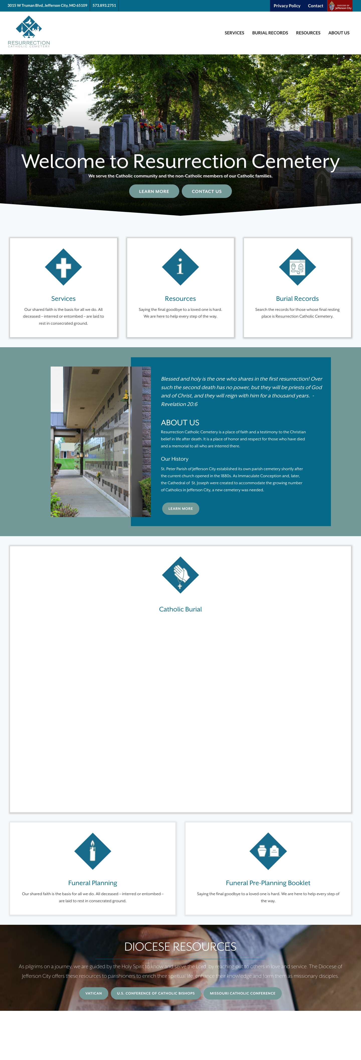 Resurrection Cemetery - Full Screenshot