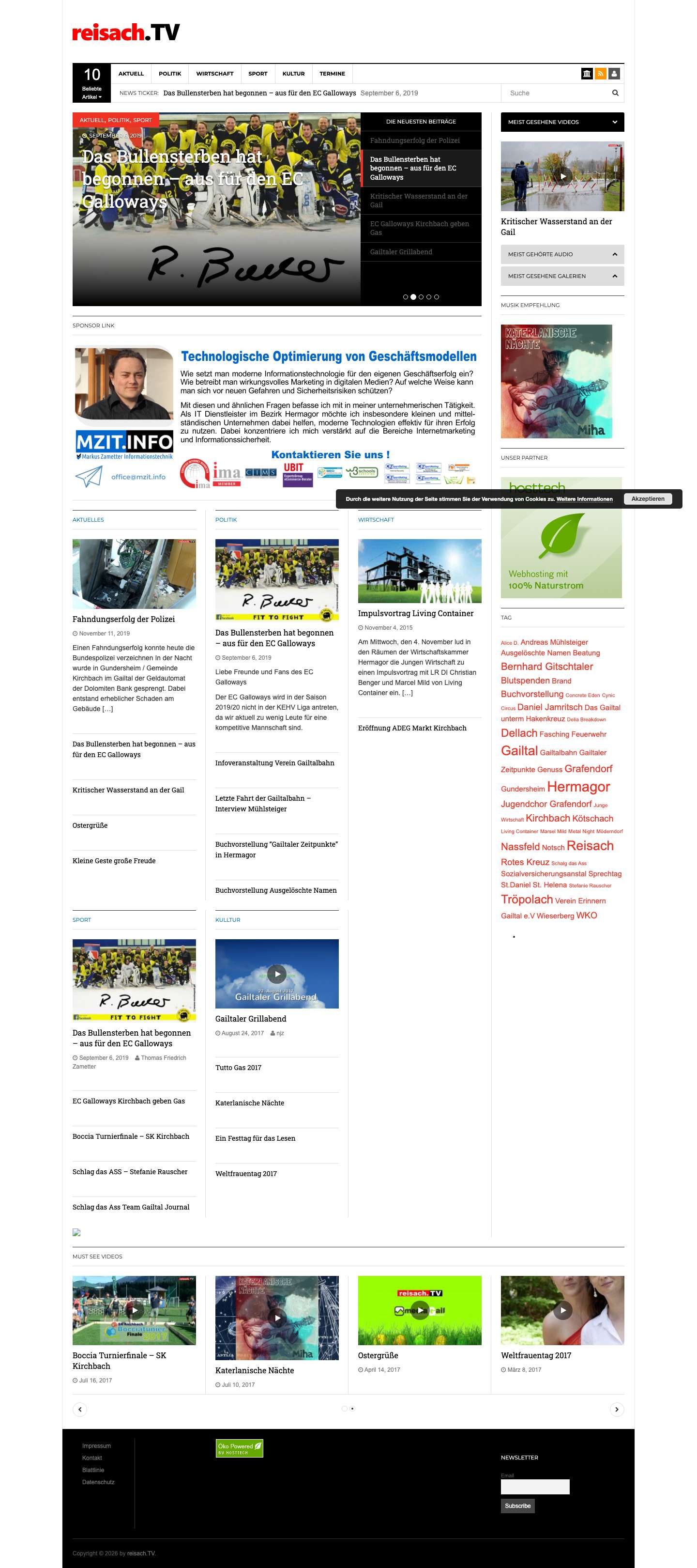 reisach.TV - Full Screenshot