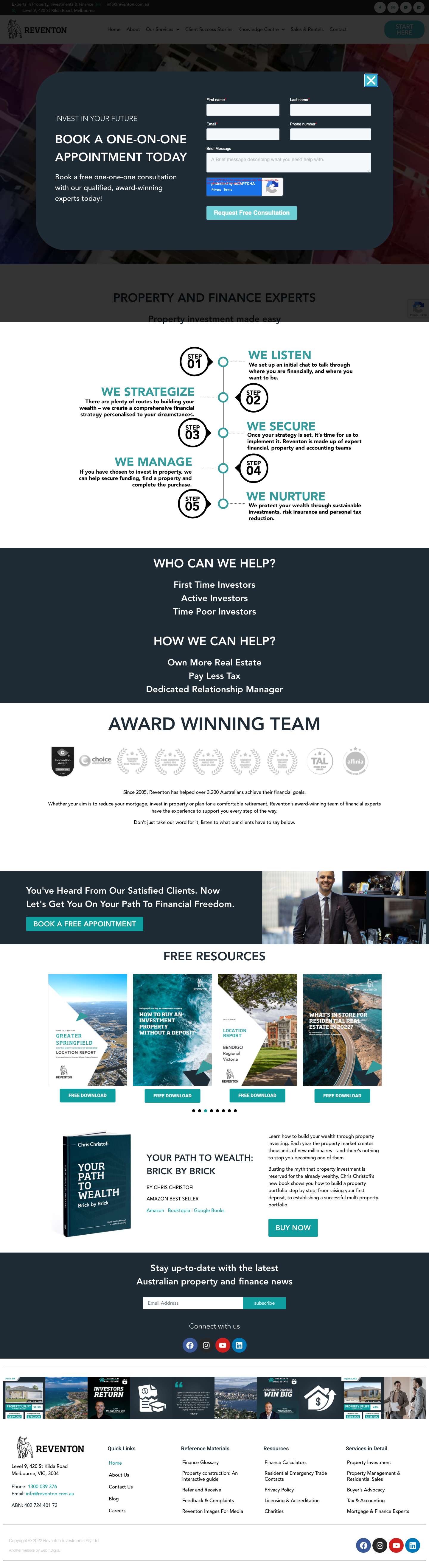 Reventon Property Investments HomeGala icon set - Full Screenshot