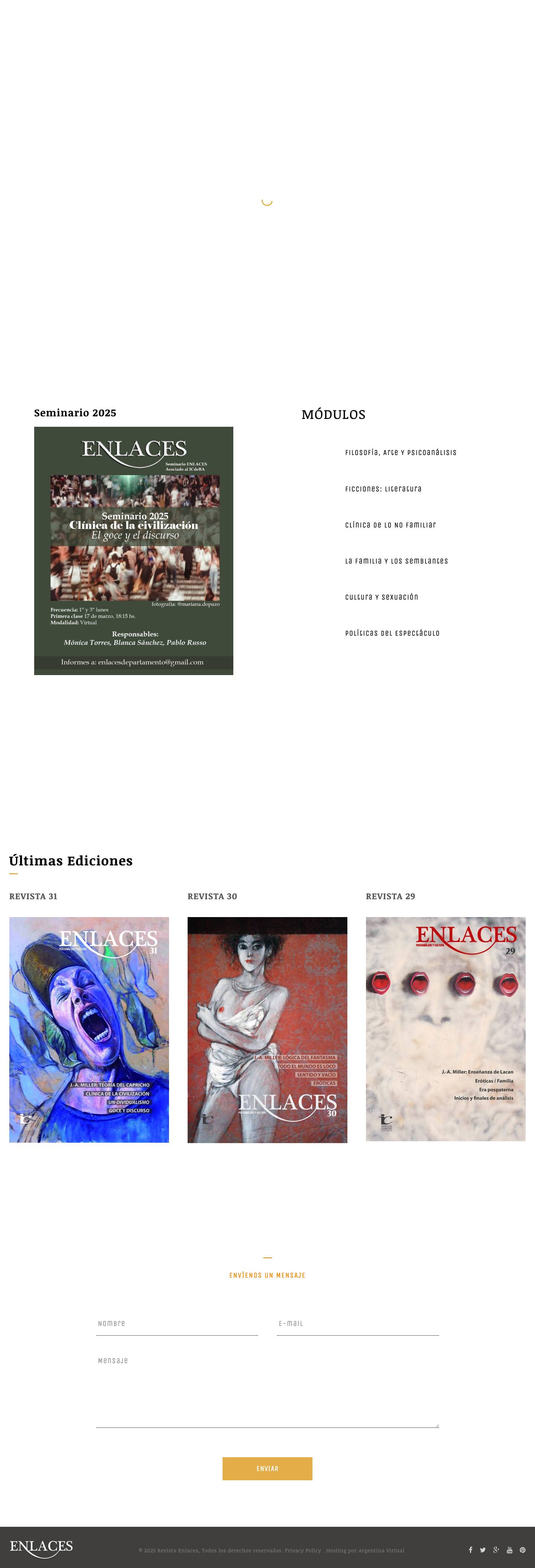 Revista Enlaces – Revista Enlaces - Full Screenshot