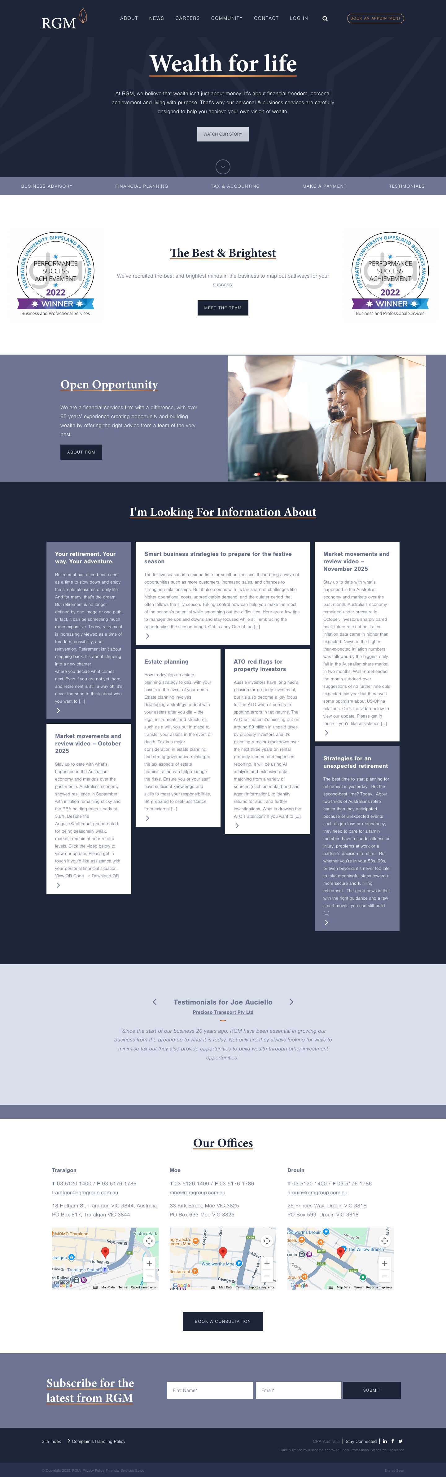 Home - RGM - Full Screenshot