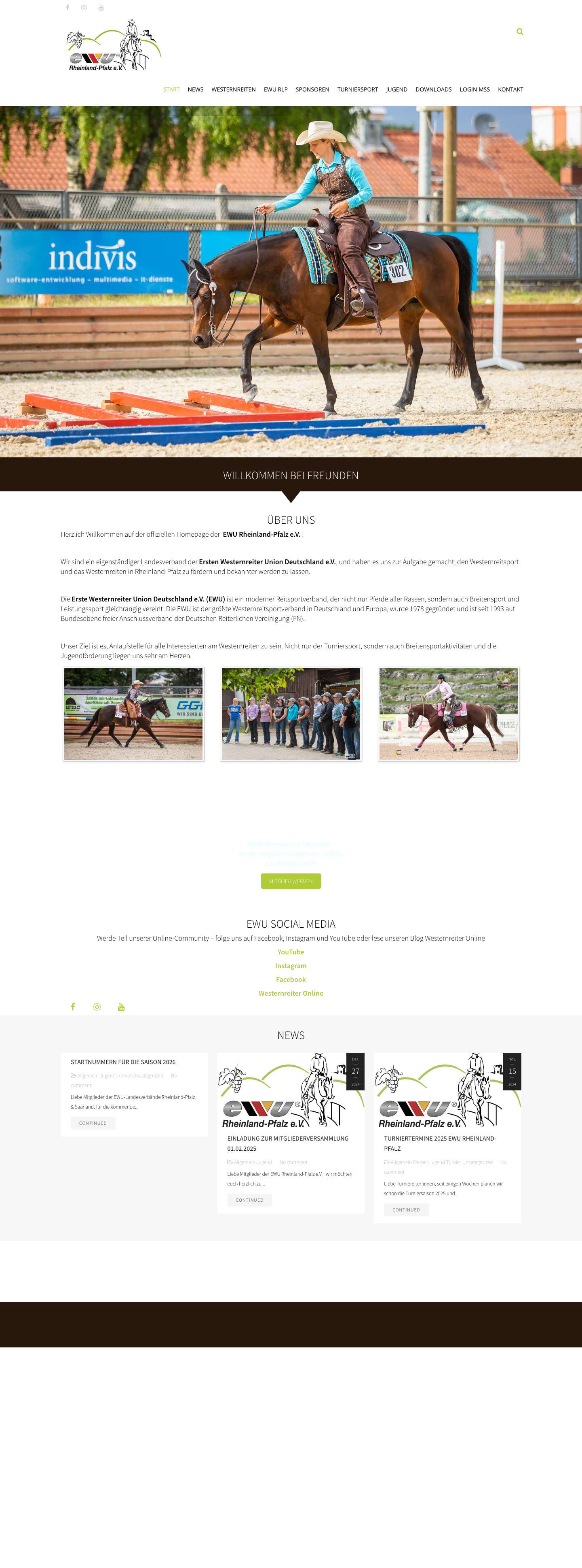 EWU Rheinland-Pfalz e.V.EWU Rheinland-Pfalz e.V. - Full Screenshot