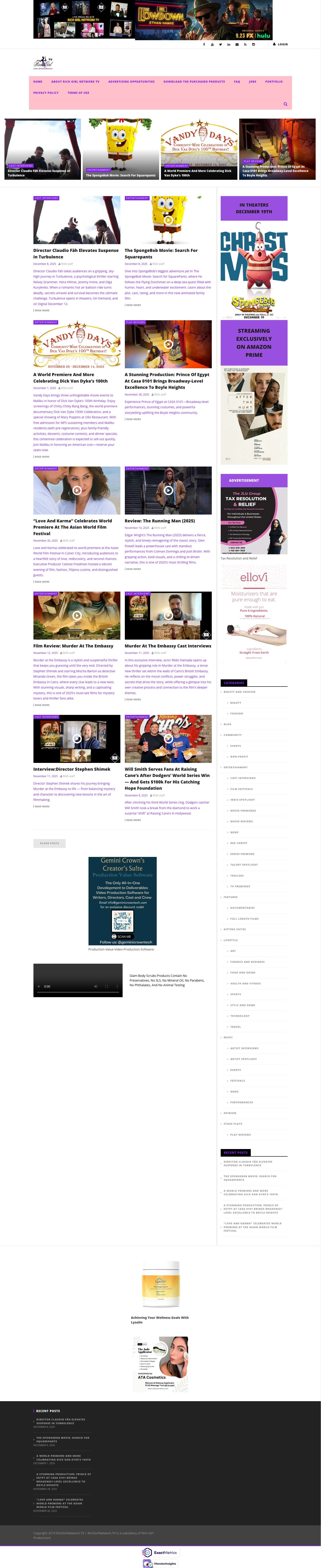 Rich Girl Network TV - Full Screenshot