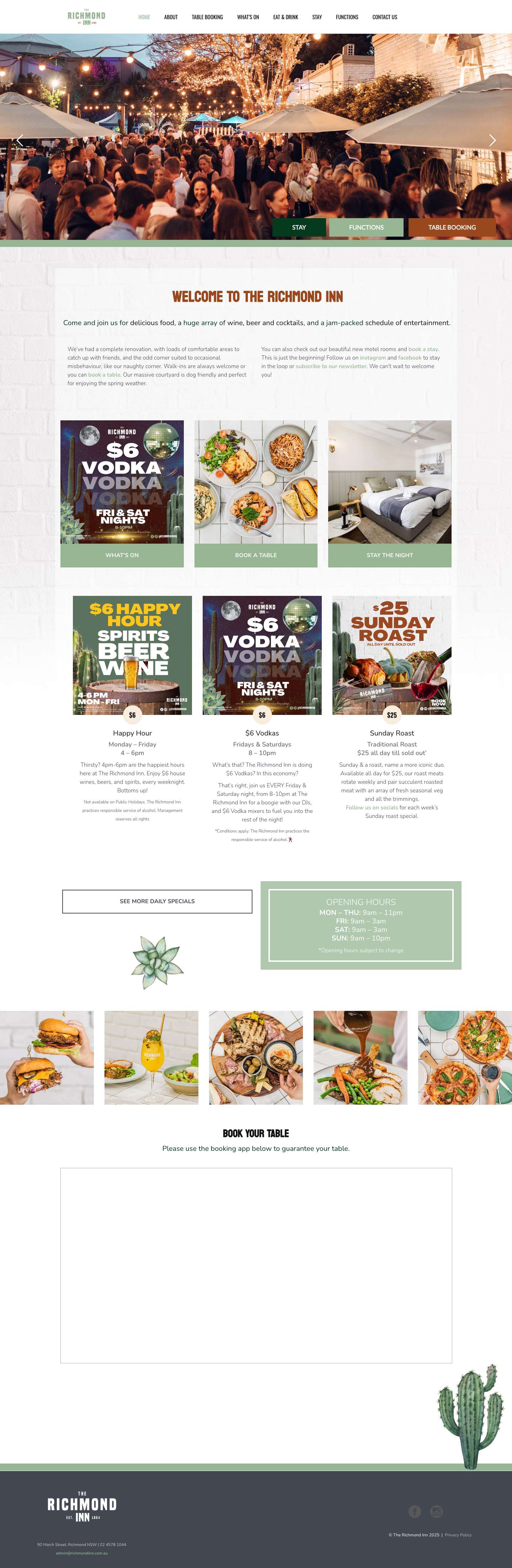 Richmond Inn - The Richmond Inn - Full Screenshot