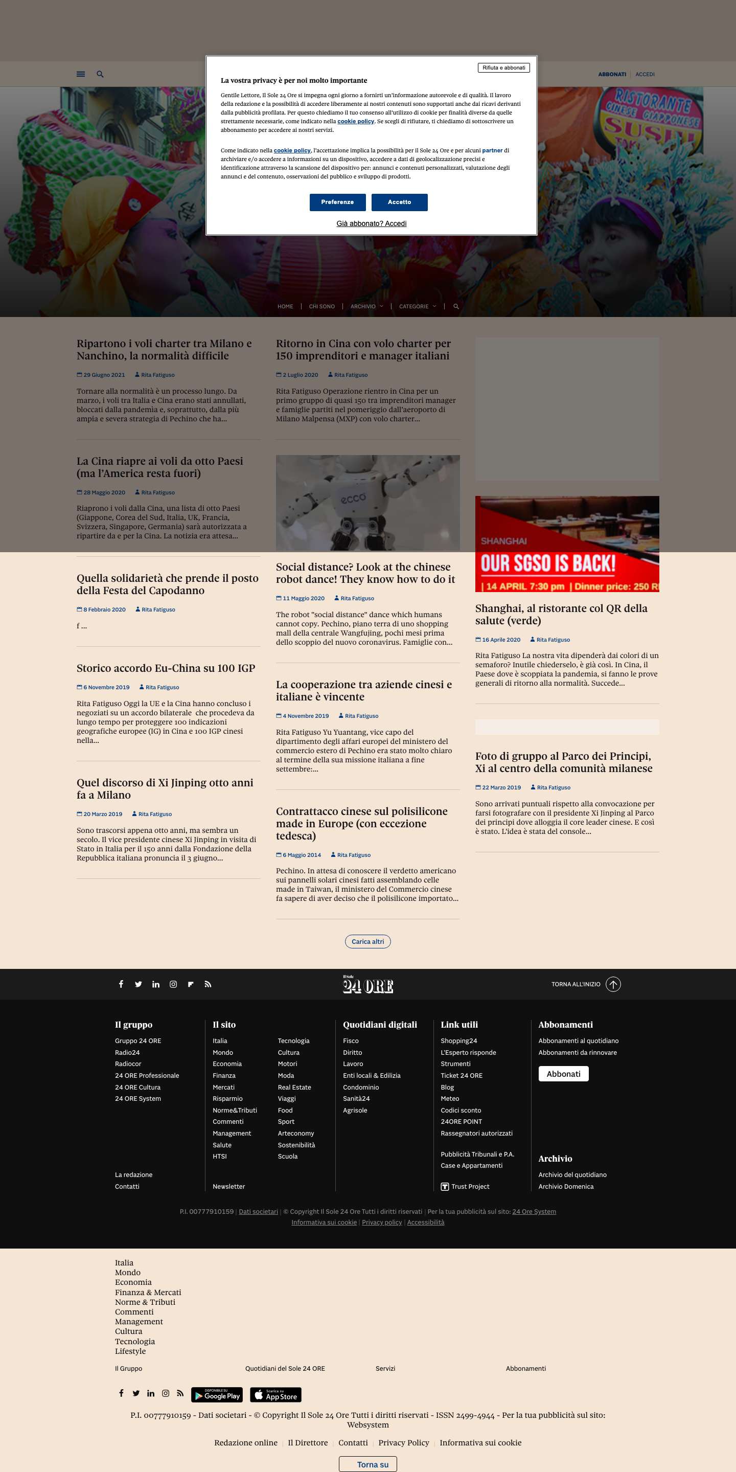 Chinatowns 中国城 | Blog di Rita FatigusoChinatowns 中国城 - - Full Screenshot