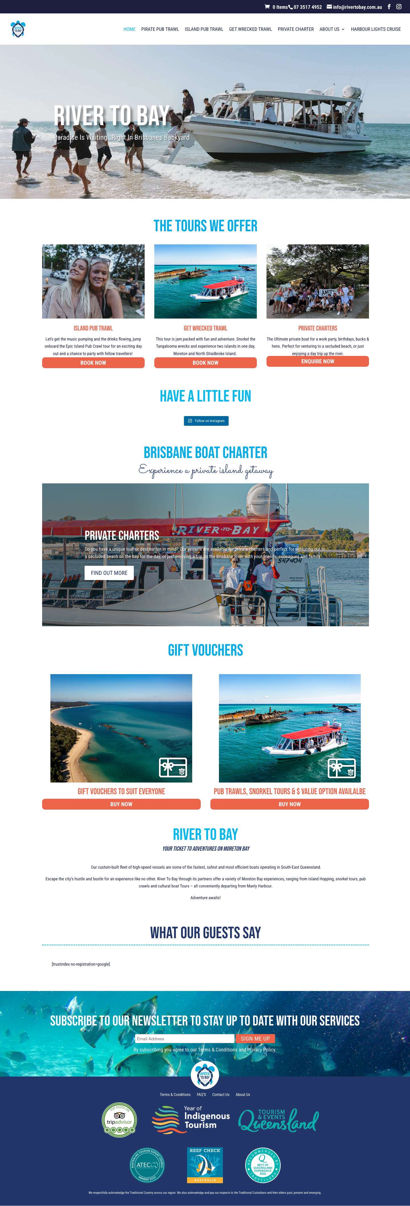 River To Bay | Party In Moreton Bay - Full Screenshot