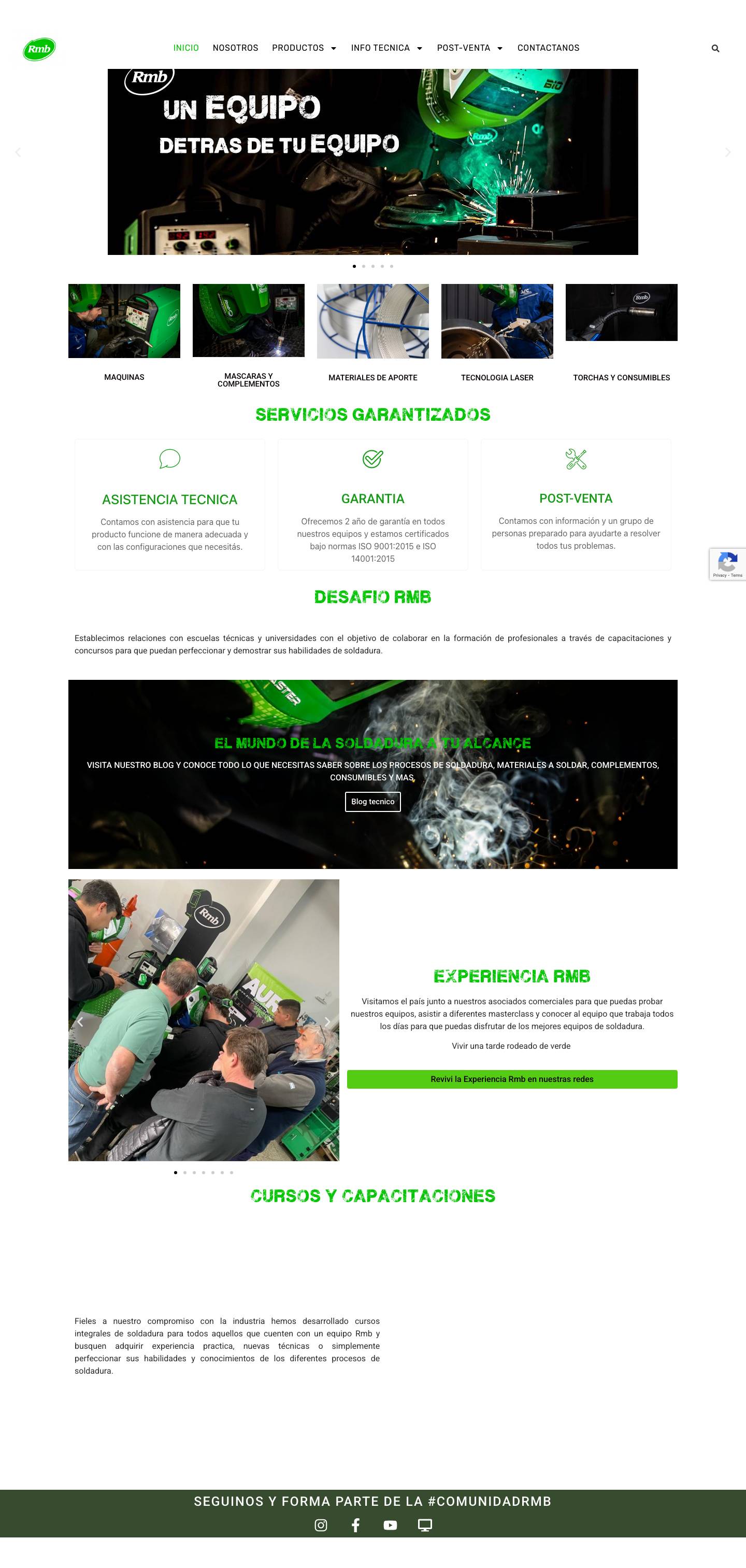 INICIO - RMB - Full Screenshot