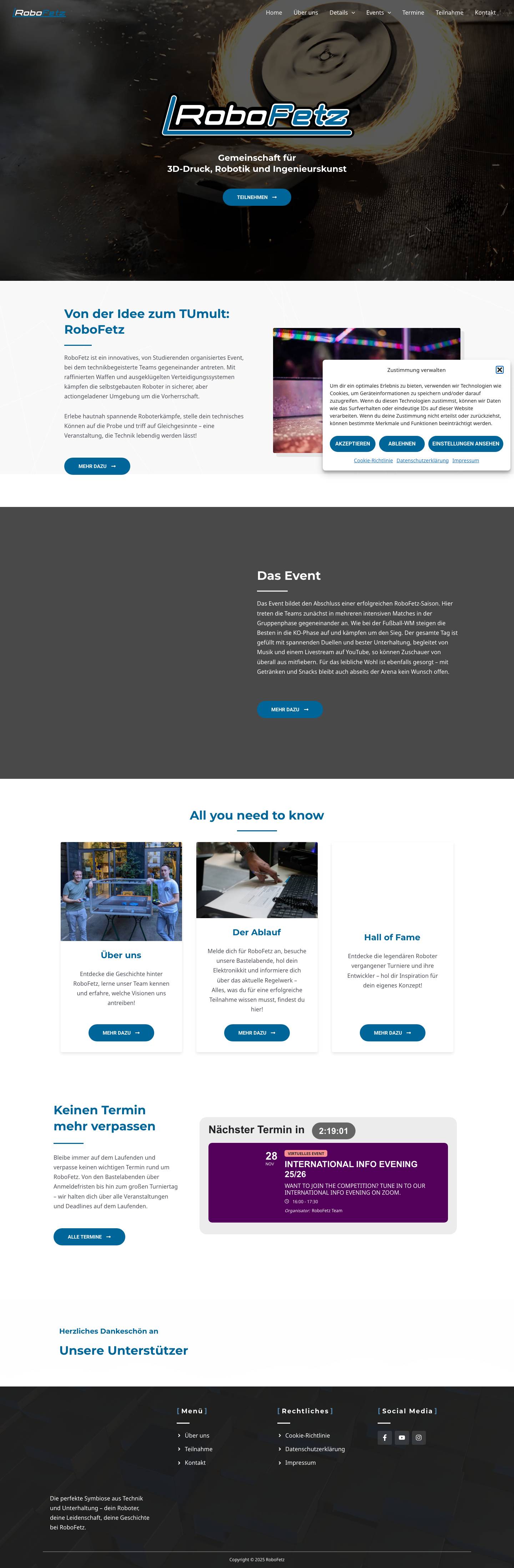 RoboFetz - Einzigartige Roboter-Duelle an der TU Wien! - Full Screenshot