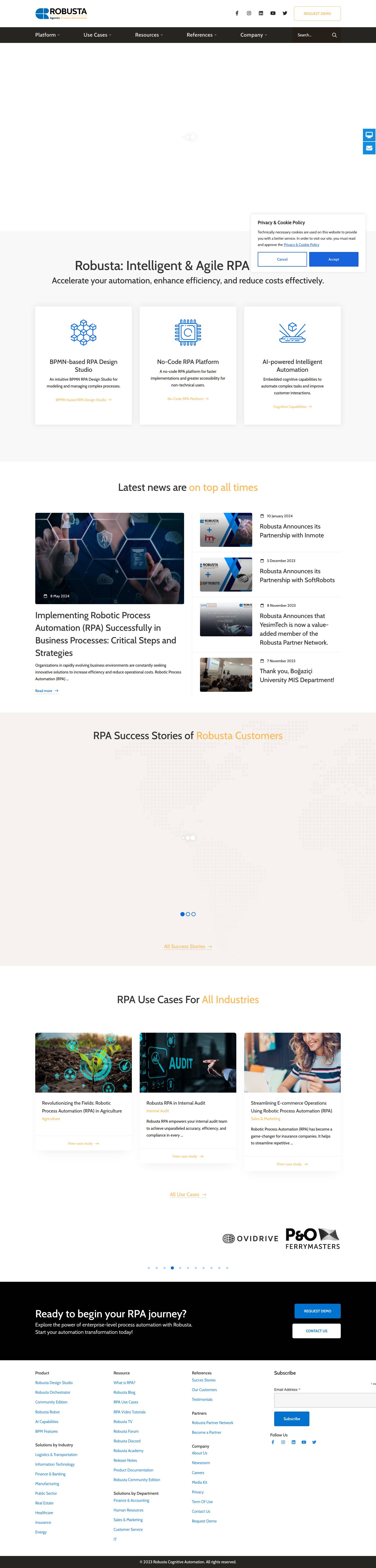 Robotic Process Automation - No-Code - Robusta RPA - Full Screenshot