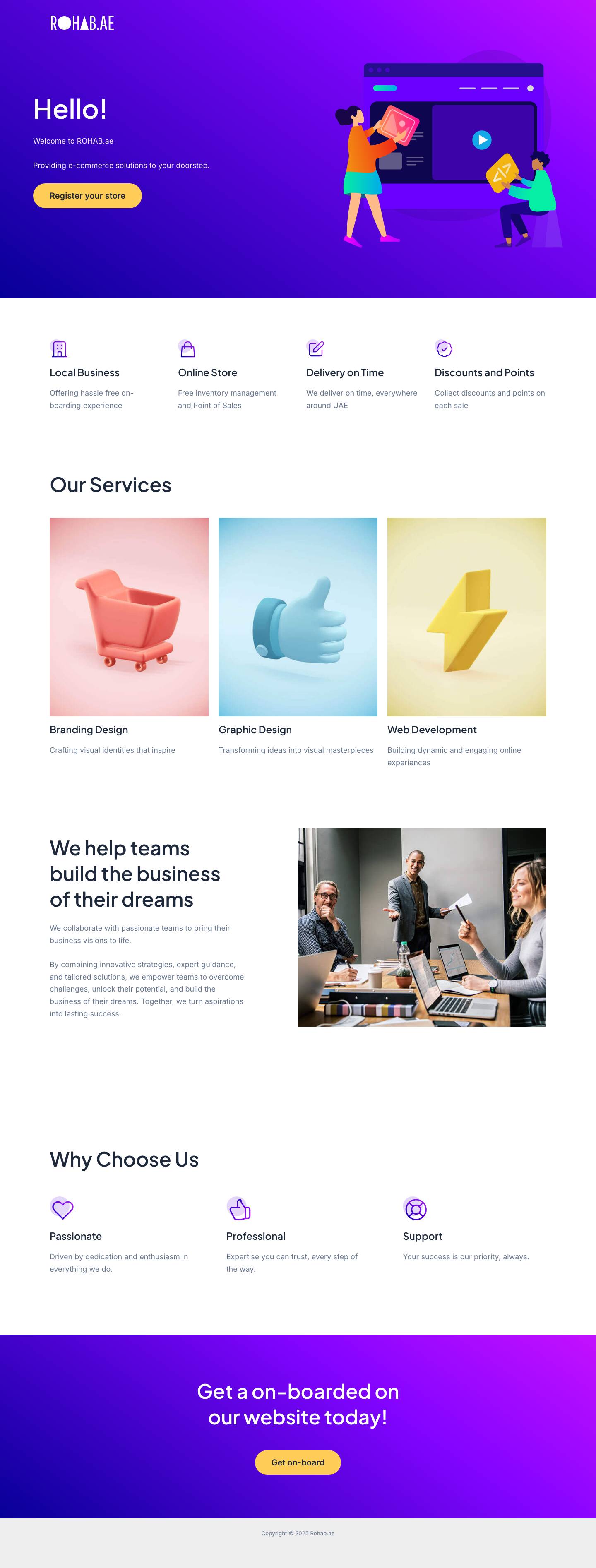 Home - Rohab.ae - Full Screenshot