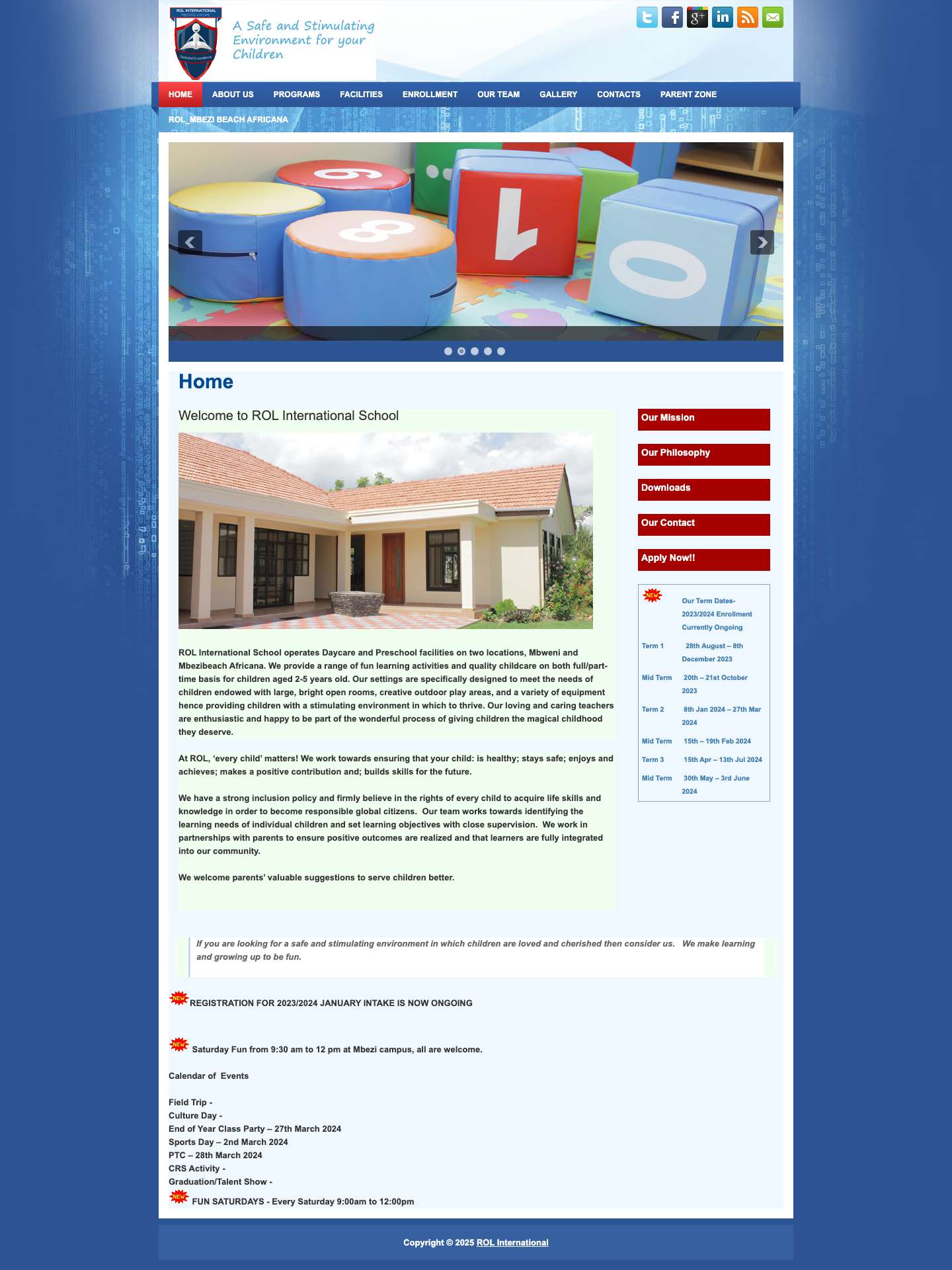 ROL International - Full Screenshot