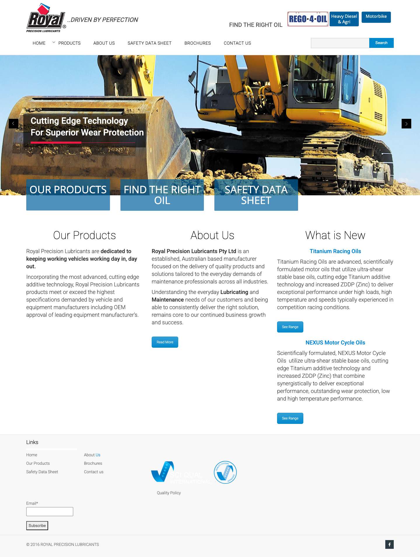 Royal Lubricants| Royal Lubricants - Full Screenshot