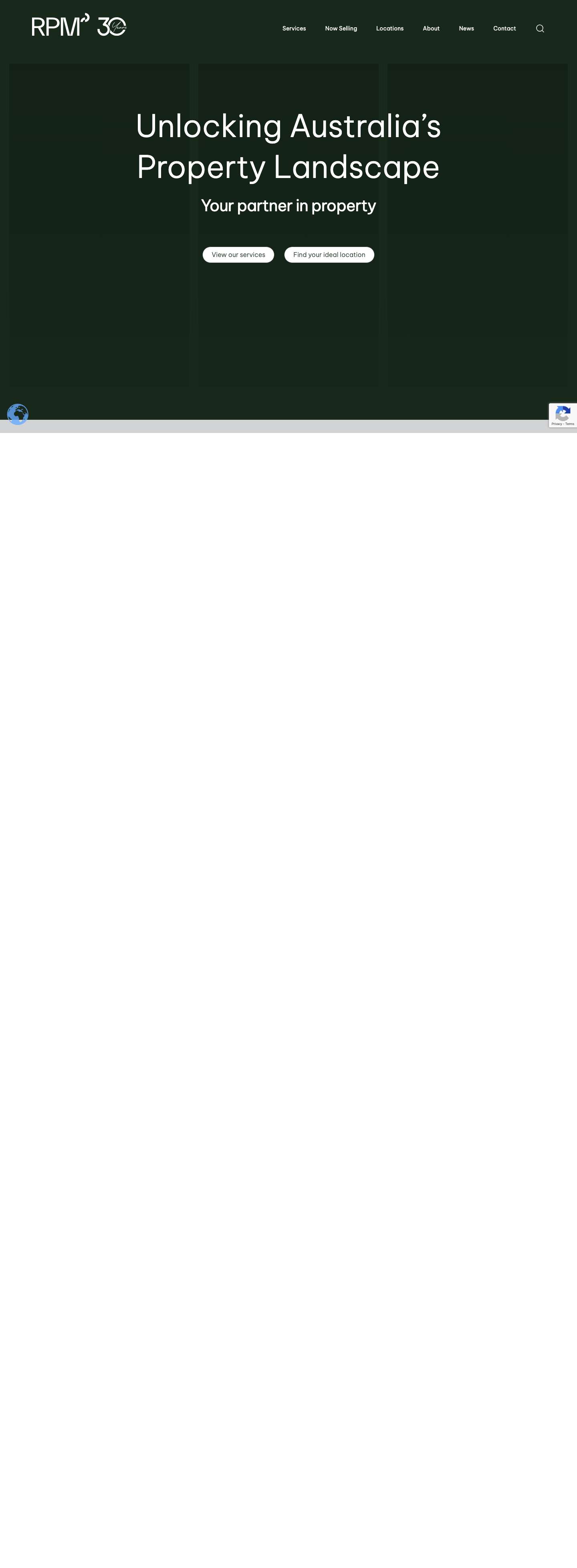 Home - RPM Group - Full Screenshot