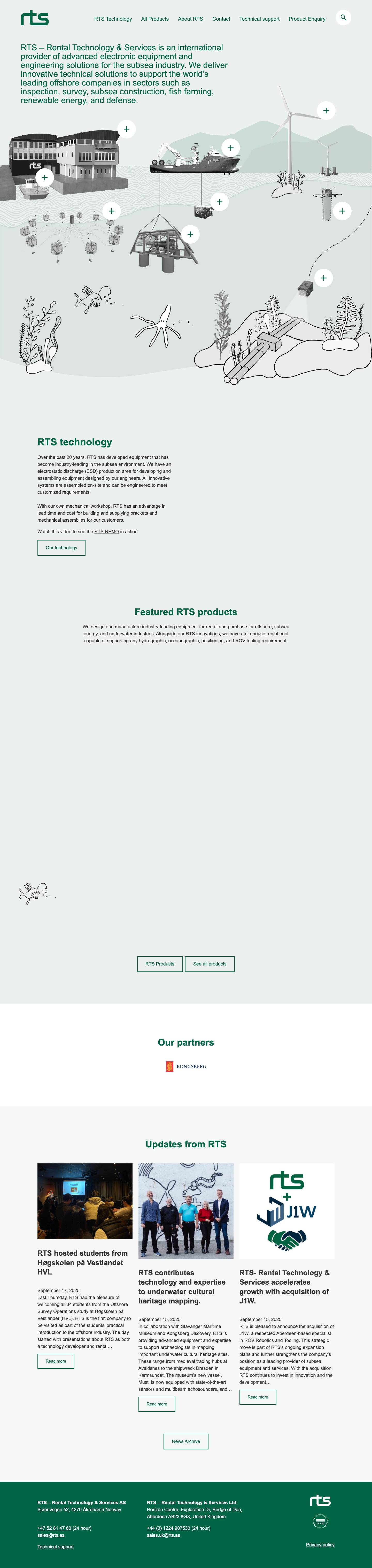 Rental Technology & Services AS - Full Screenshot