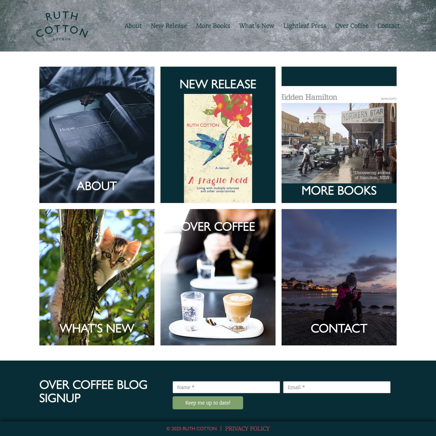 Home » Ruth Cotton - Full Screenshot