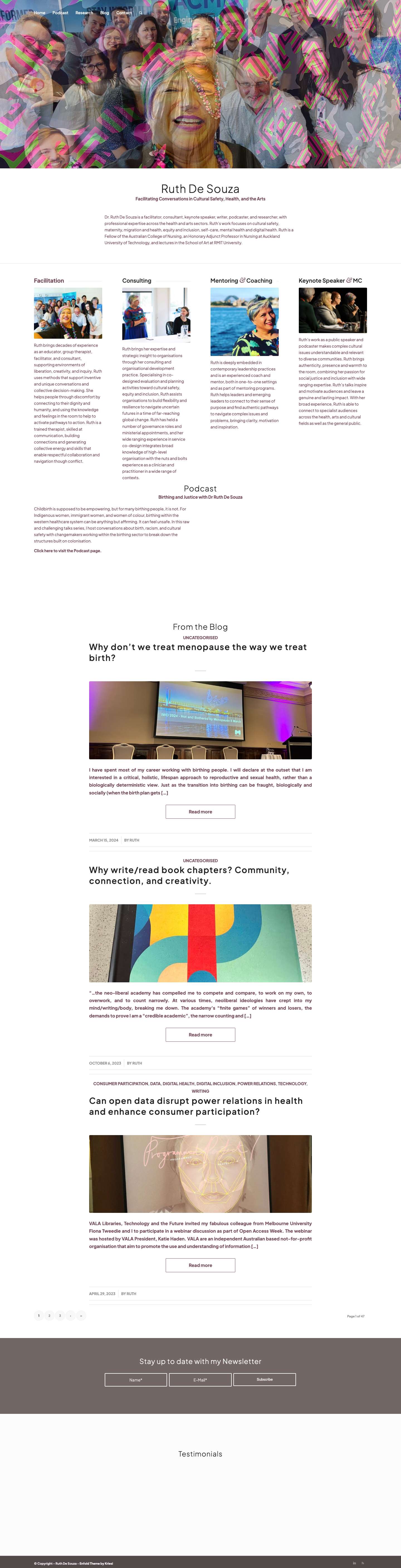 ruthdesouza-dreamhosters - Full Screenshot