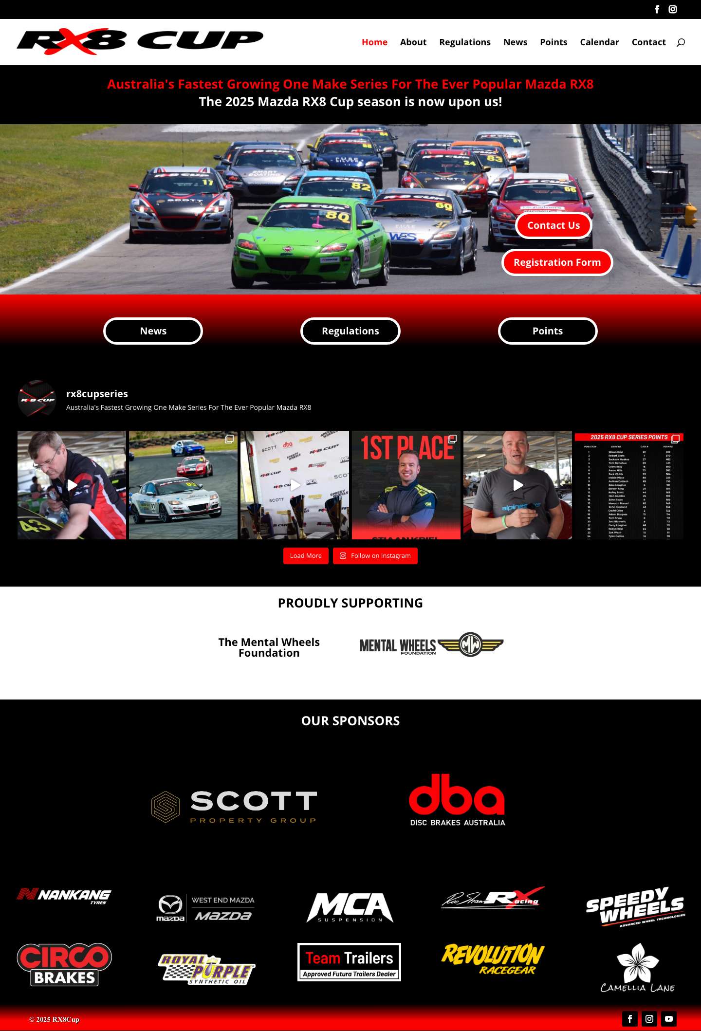 Home - RX8Cup - Full Screenshot