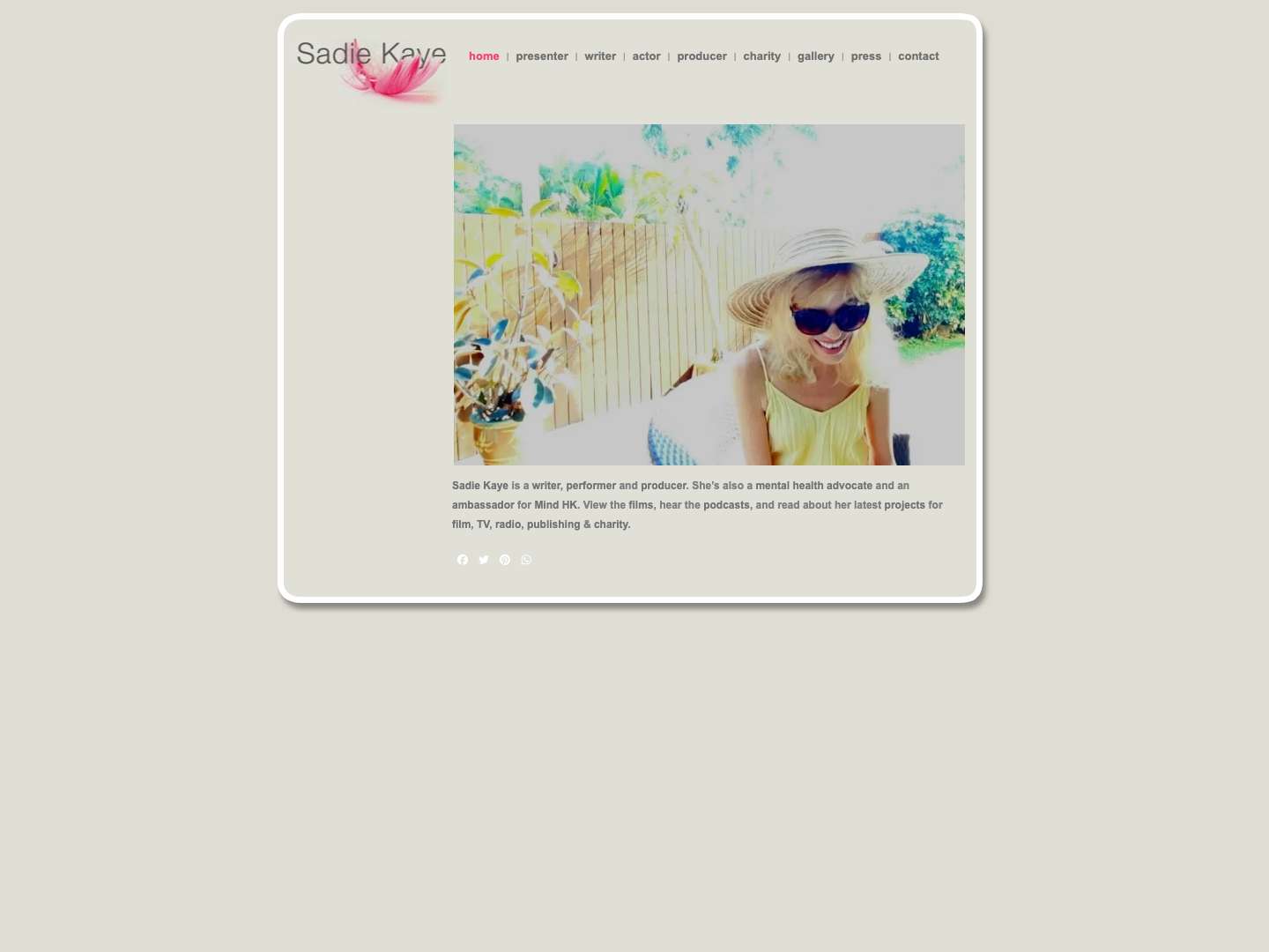 Sadie Kaye - Full Screenshot