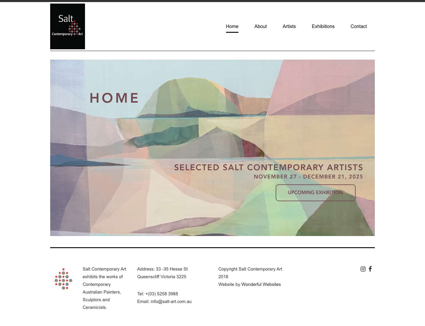 Salt Contemporary Art | Salt-Art - Full Screenshot