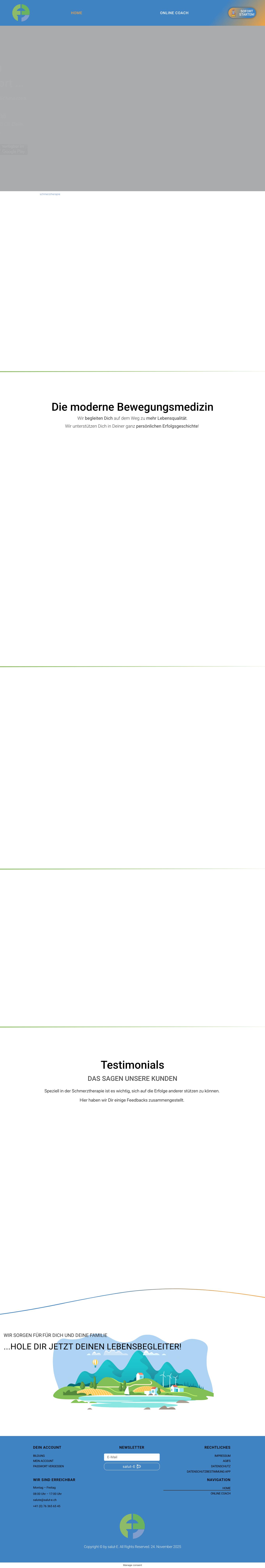 Rückenschmerzen - SALUTE - Full Screenshot