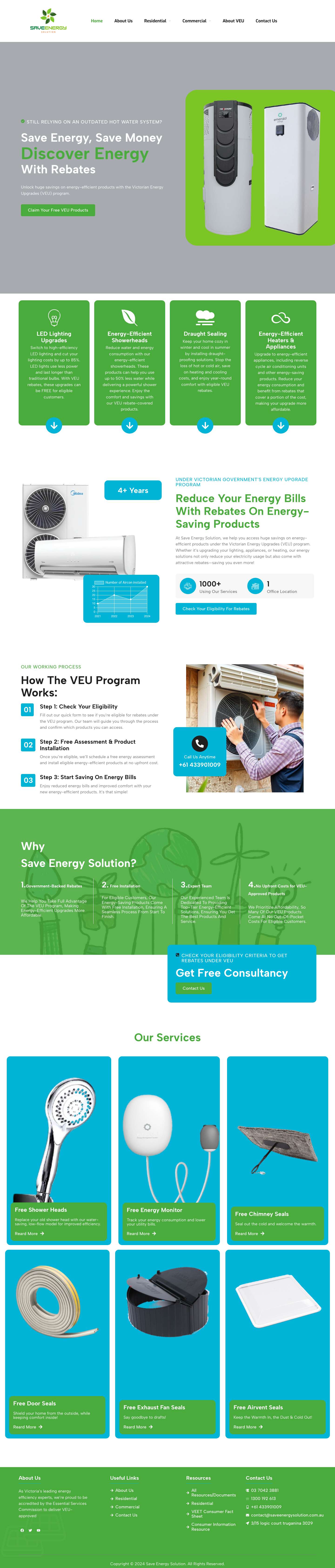 saveenergysolution.com.au | - Full Screenshot