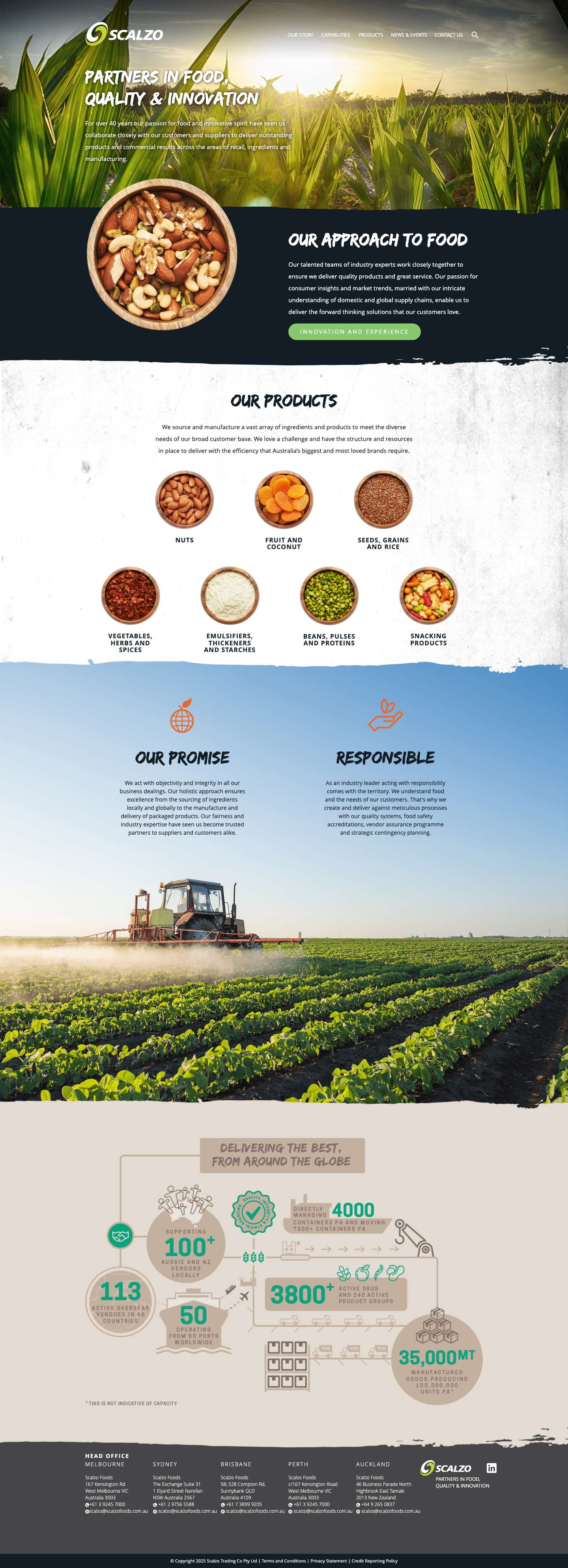 Home Page - Full Screenshot