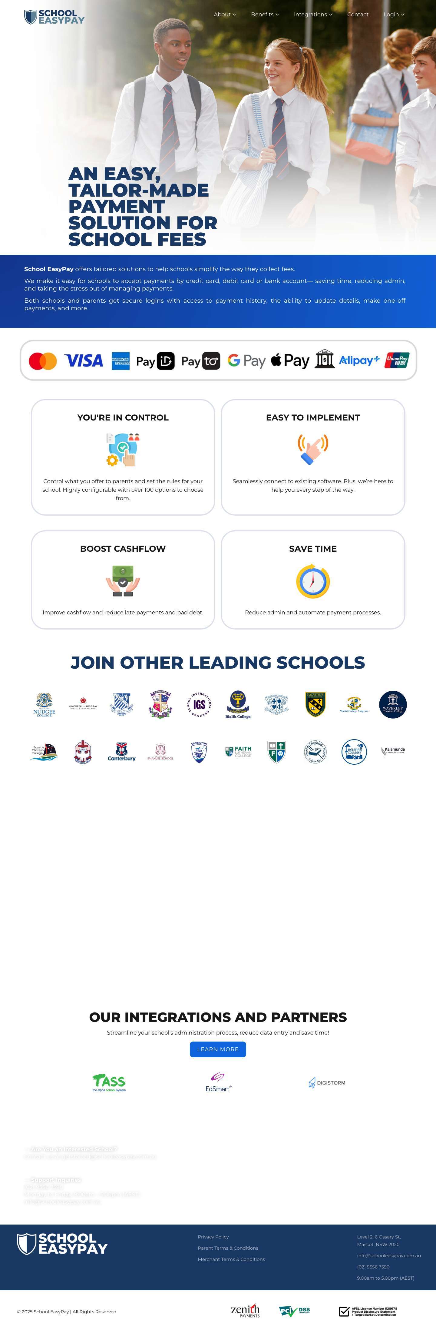 School EasyPay - Full Screenshot